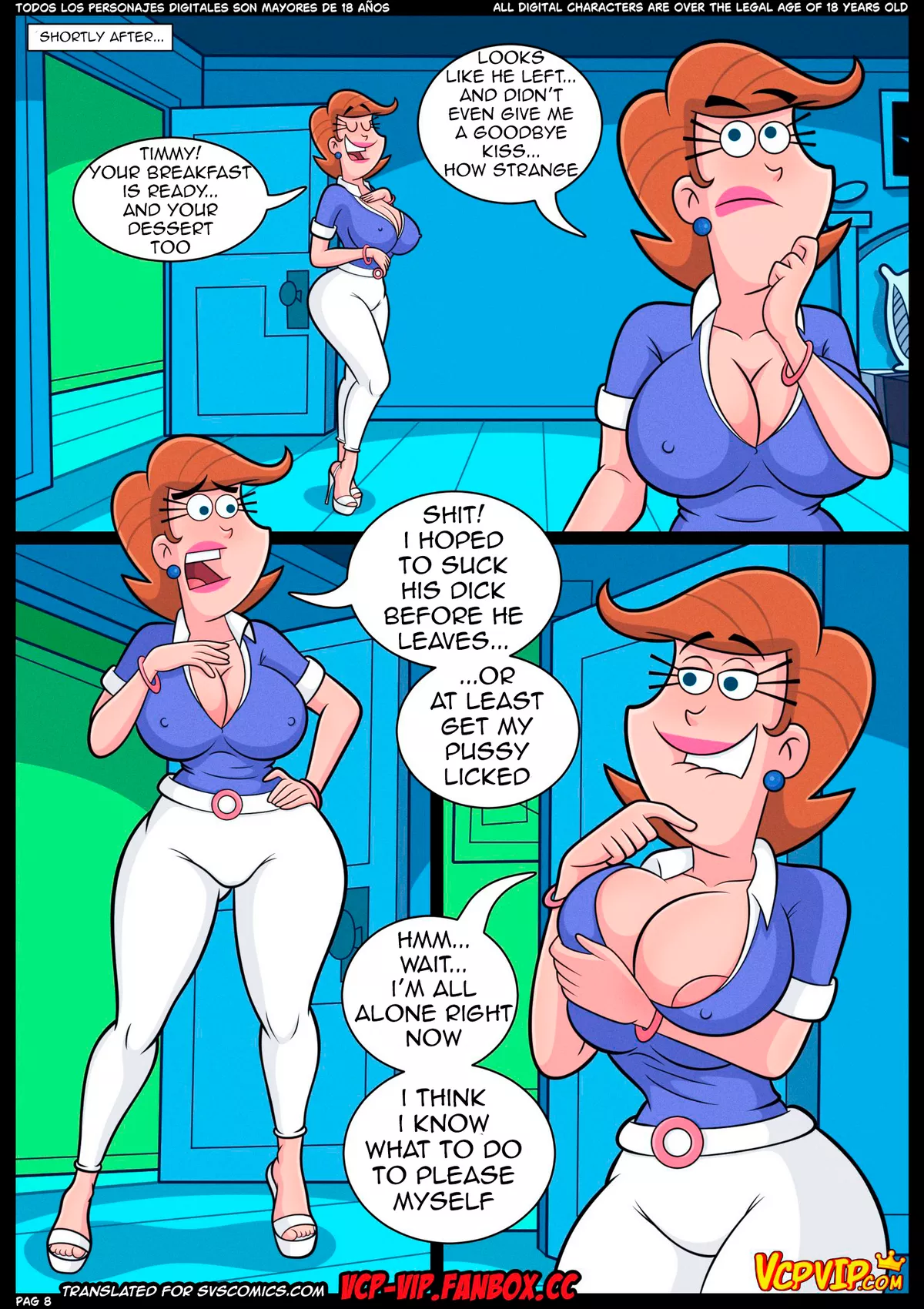 Jimmy Timmy – Sex Power Hour (The Fairly OddParents , The Adventures of Jimmy Neutron) [Majin King , VCP] Chapter 1 - Page 9