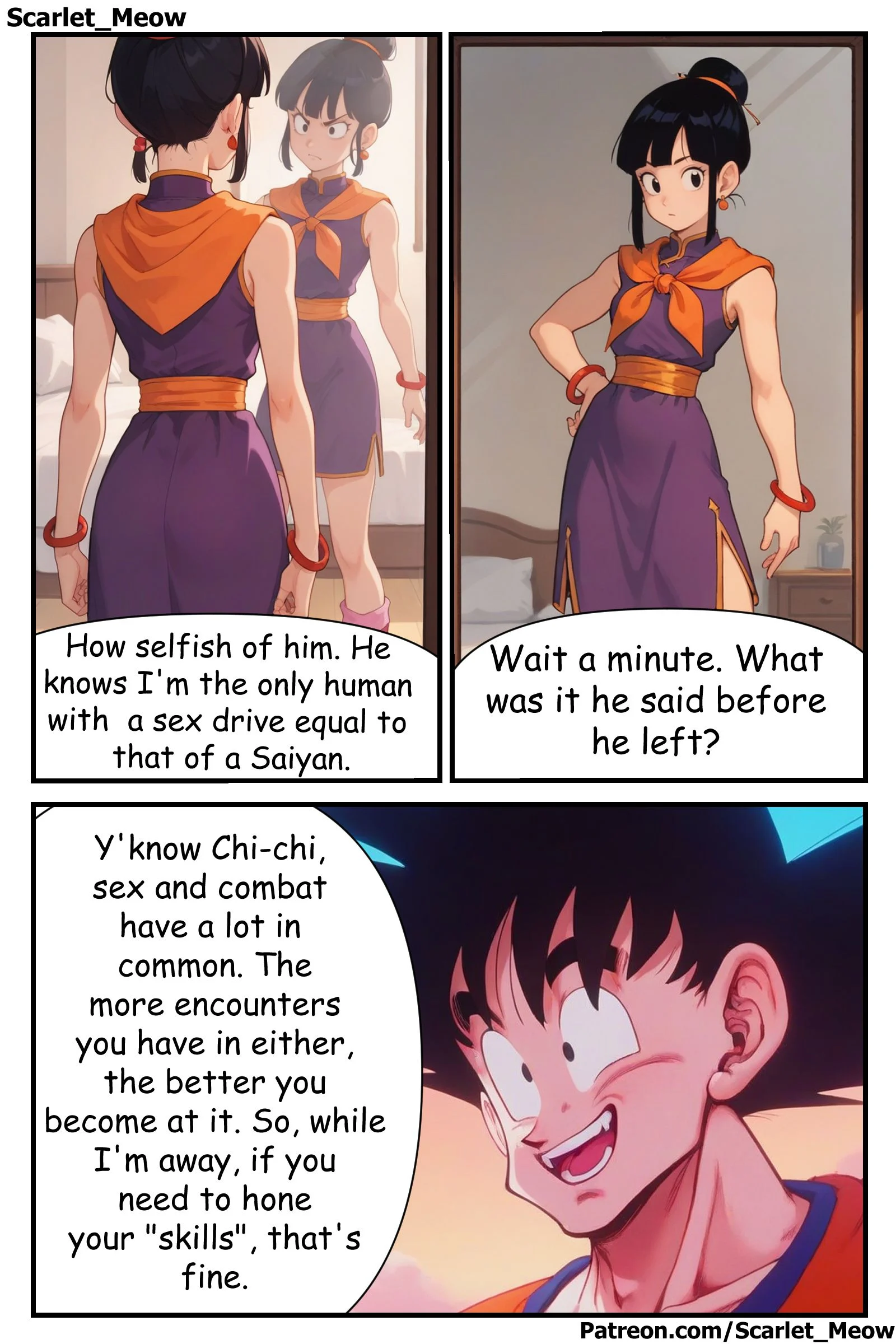 Goku’s Absence (Dragon Ball) [Scarlet Meow] Chapter 1 - Page 3