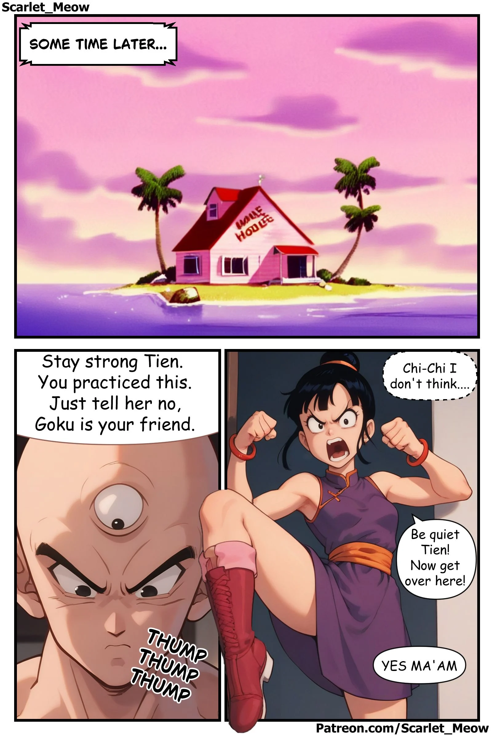 Goku’s Absence (Dragon Ball) [Scarlet Meow] Chapter 1 - Page 8