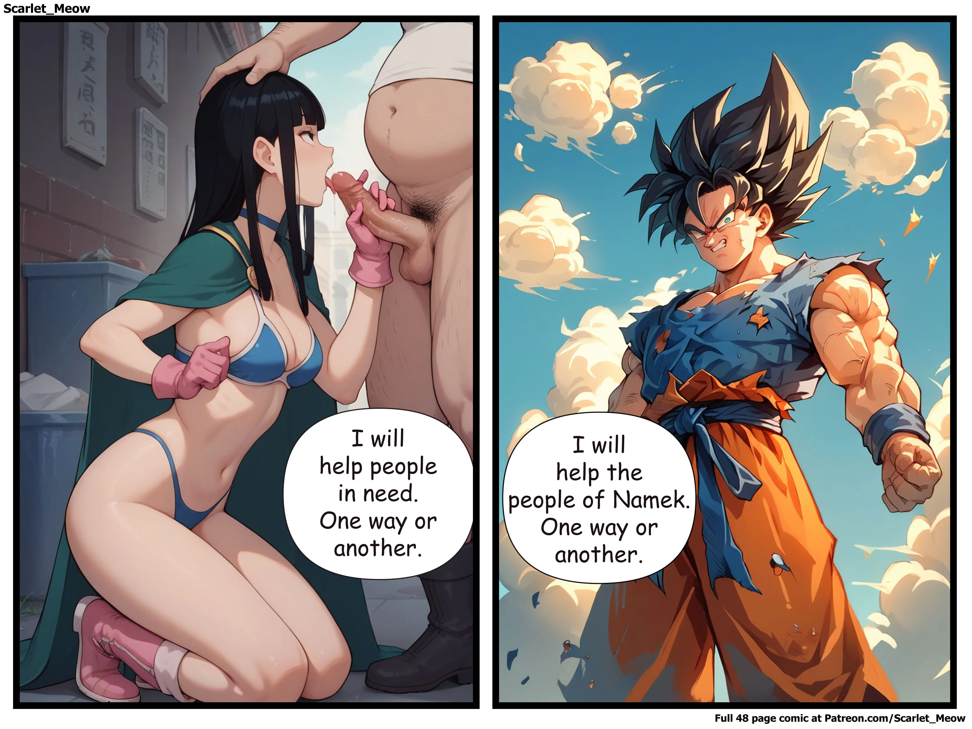 Goku’s Absence (Dragon Ball) [Scarlet Meow] Chapter 2 - Page 11