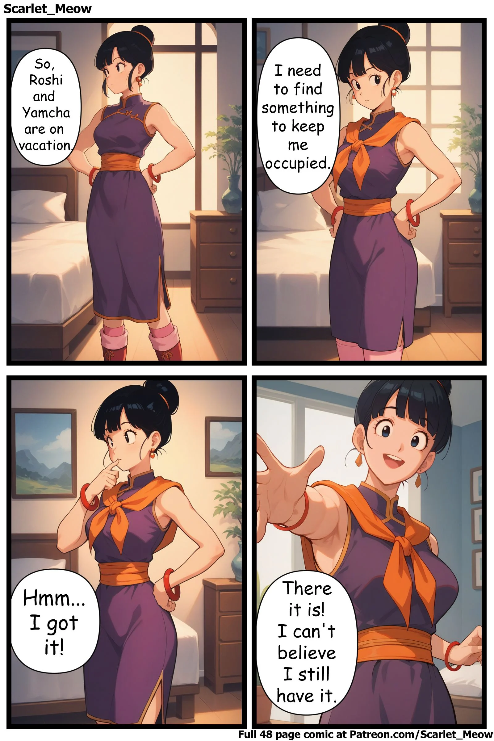 Goku’s Absence (Dragon Ball) [Scarlet Meow] Chapter 2 - Page 3