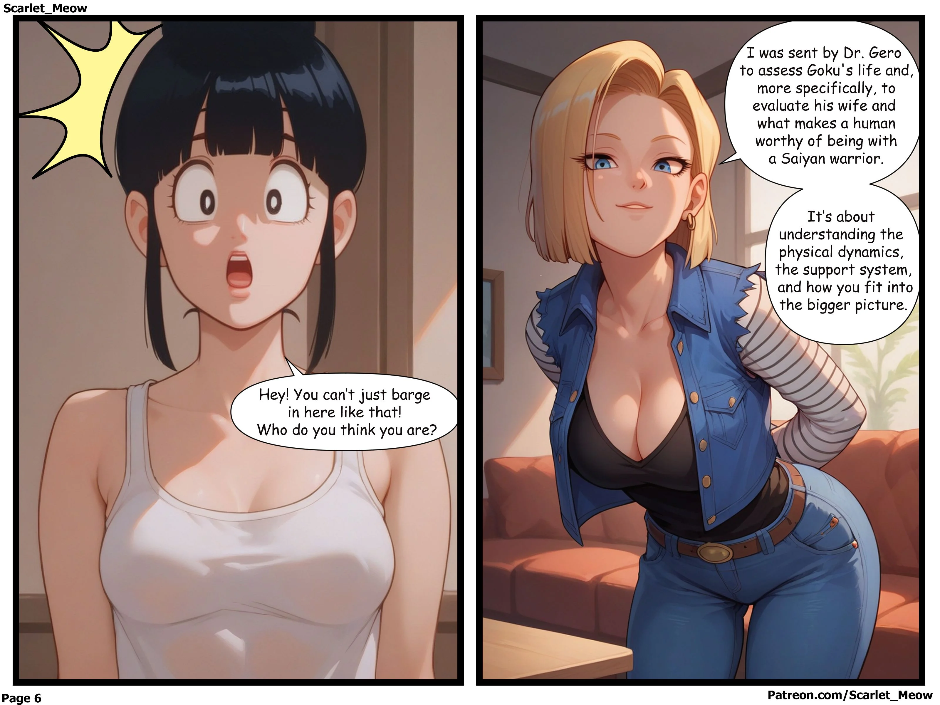 Goku’s Absence (Dragon Ball) [Scarlet Meow] Chapter 4 - Page 7