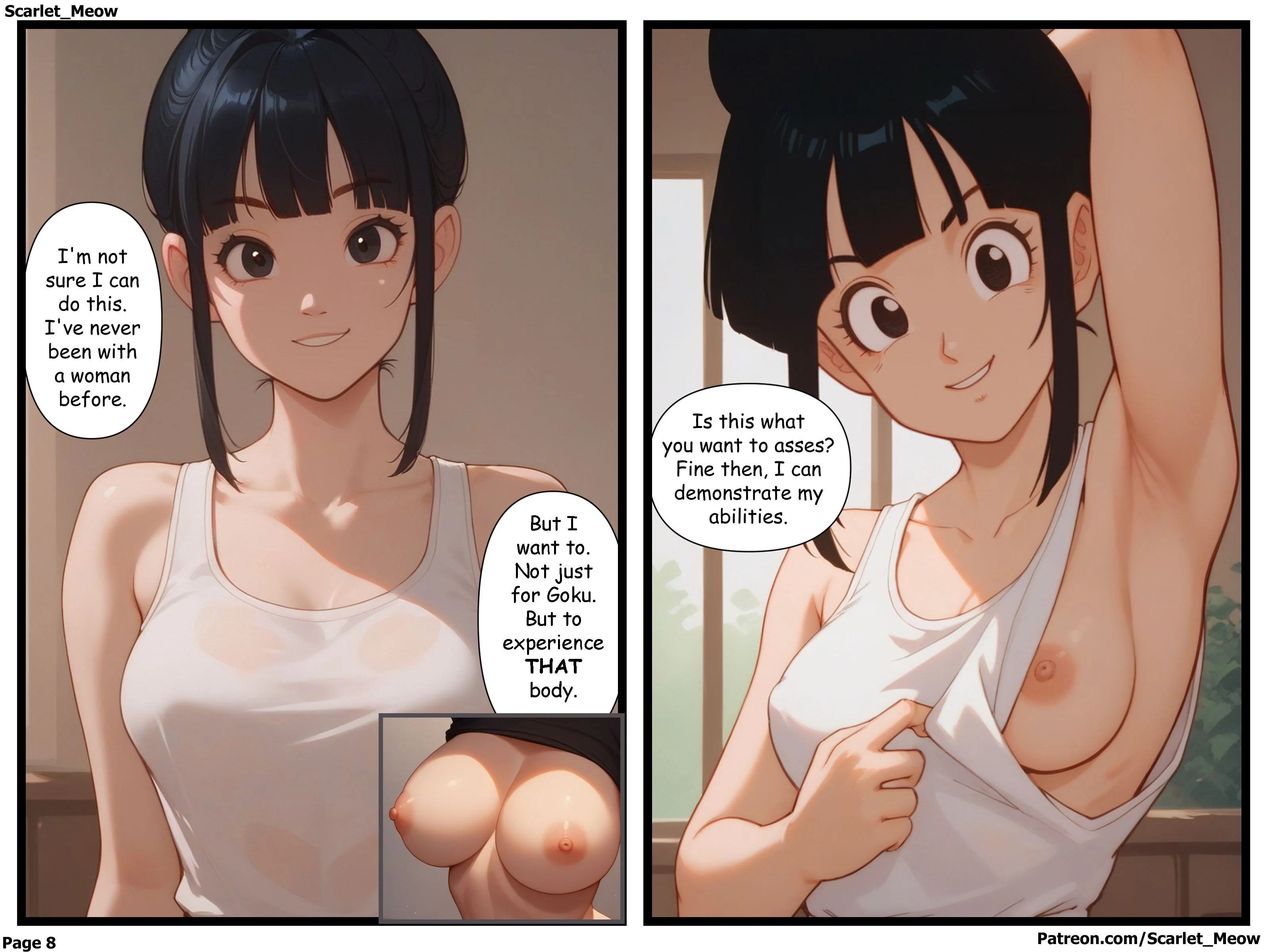 Goku’s Absence (Dragon Ball) [Scarlet Meow] Chapter 4 - Page 9