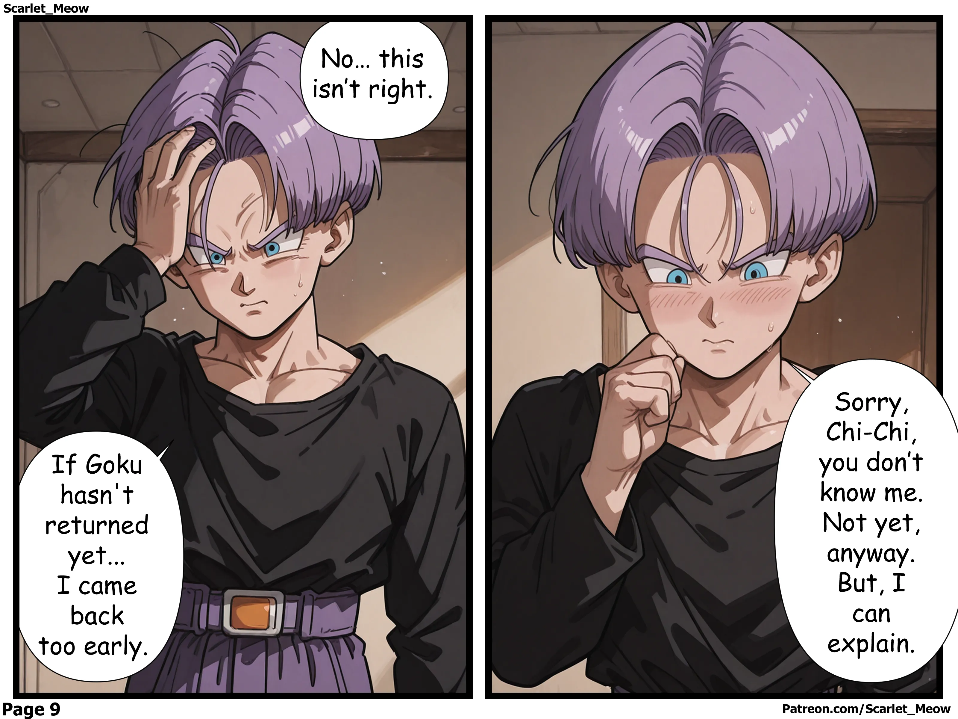 Goku’s Absence (Dragon Ball) [Scarlet Meow] Chapter 6 - Page 10