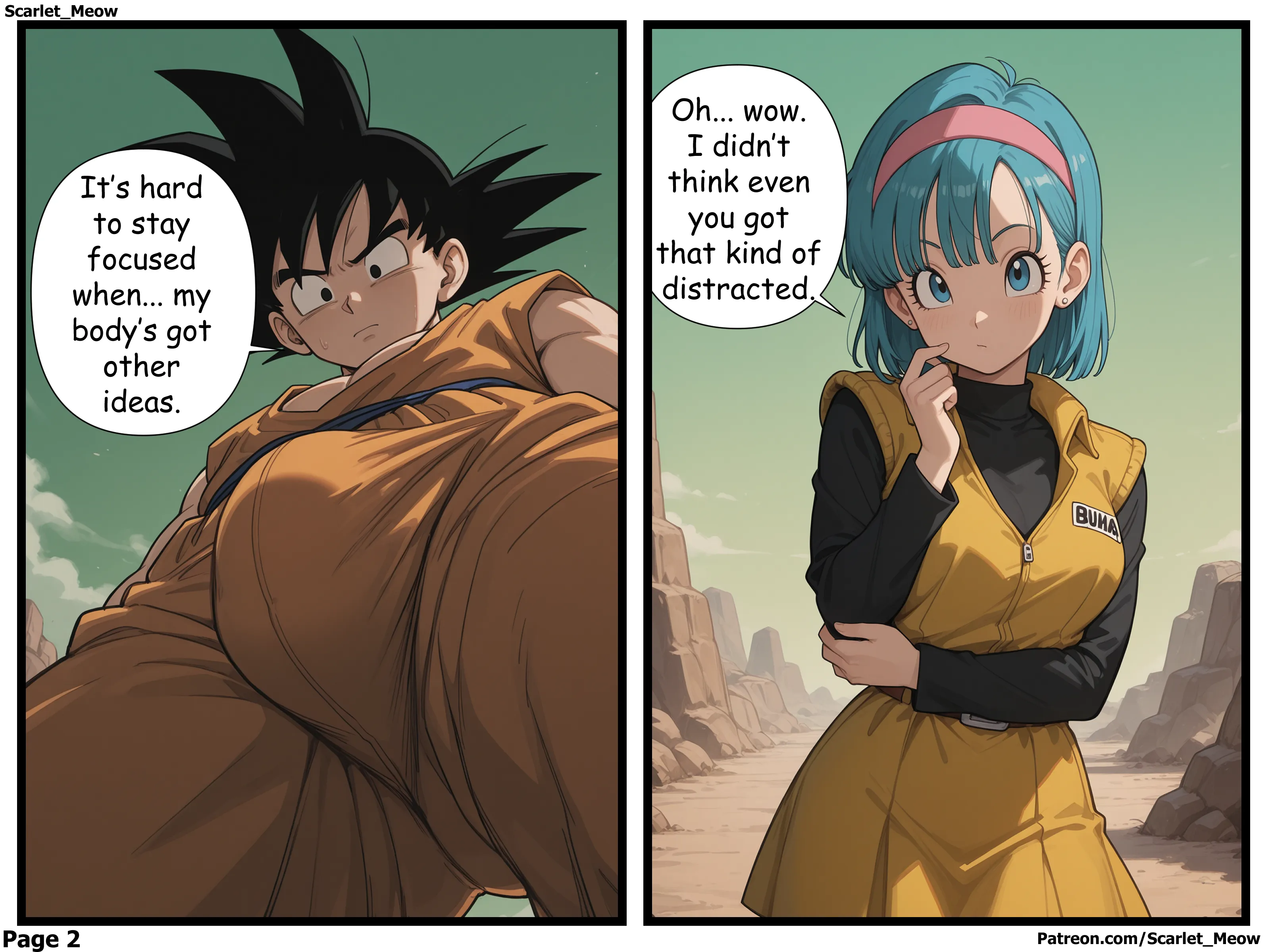 Goku’s Absence (Dragon Ball) [Scarlet Meow] Chapter 7 - Page 3