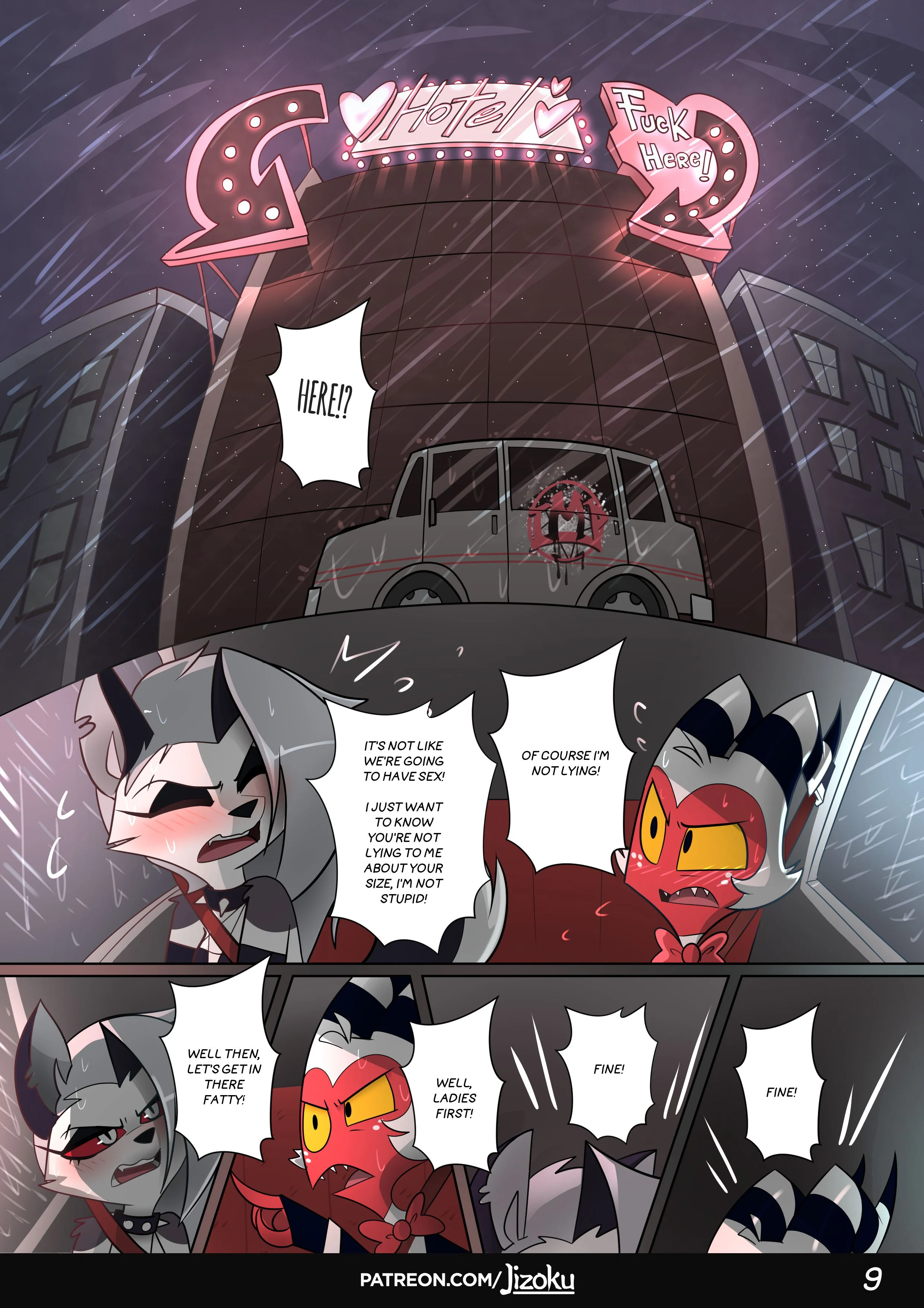 A Night With Loona (Helluva Boss) [Jizoku] Chapter 1 - Page 10