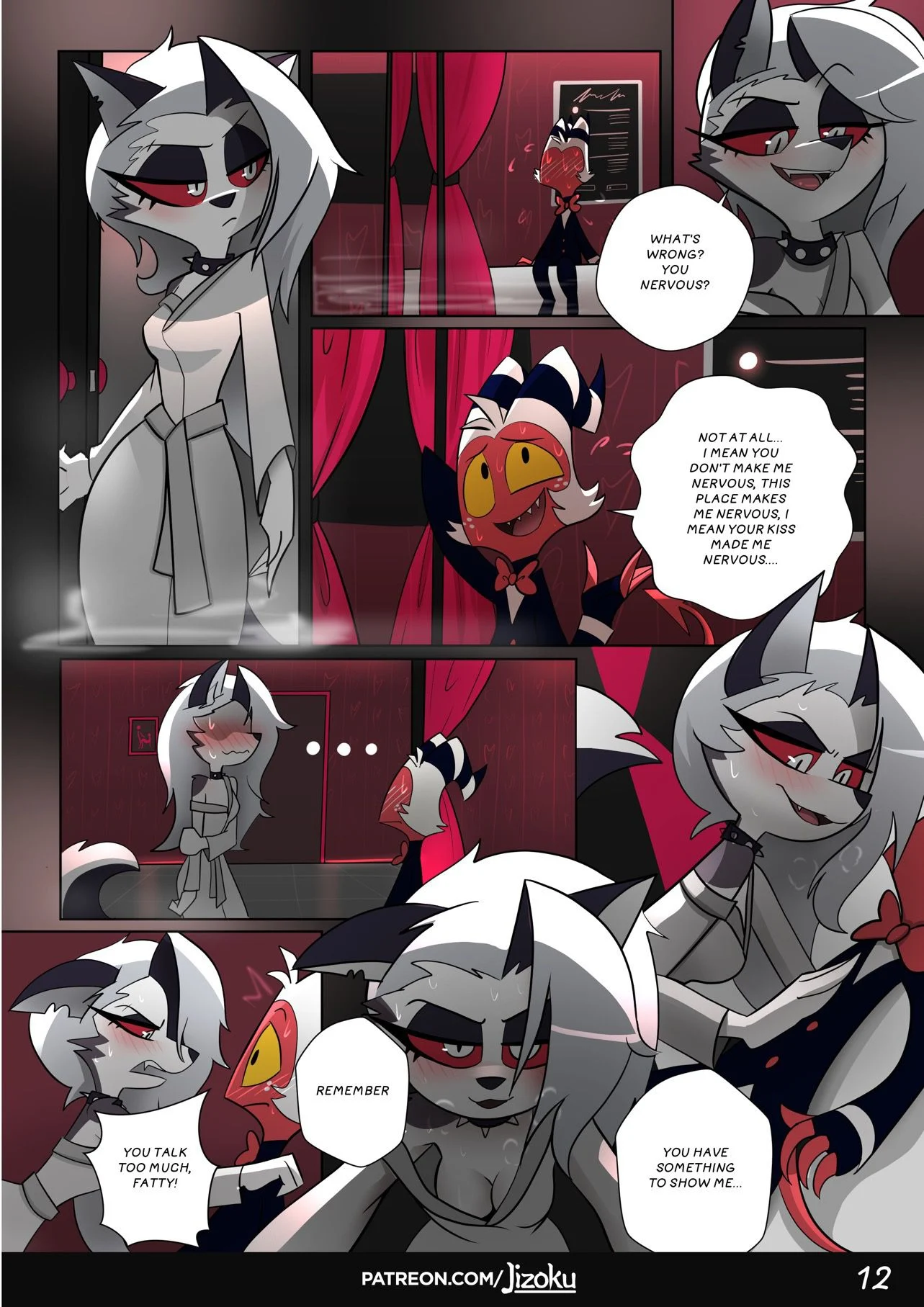 A Night With Loona (Helluva Boss) [Jizoku] Chapter 1 - Page 13