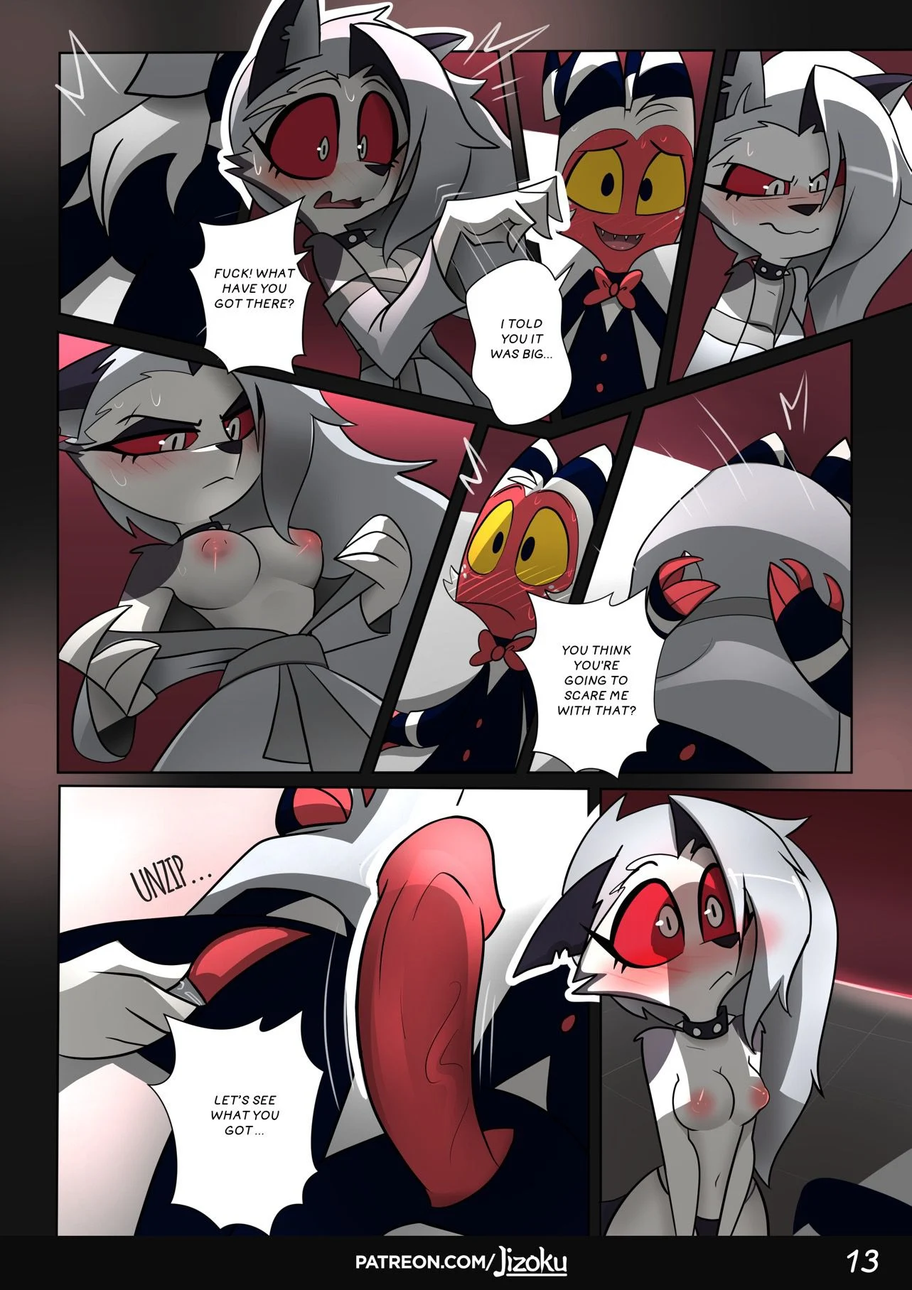 A Night With Loona (Helluva Boss) [Jizoku] Chapter 1 - Page 14