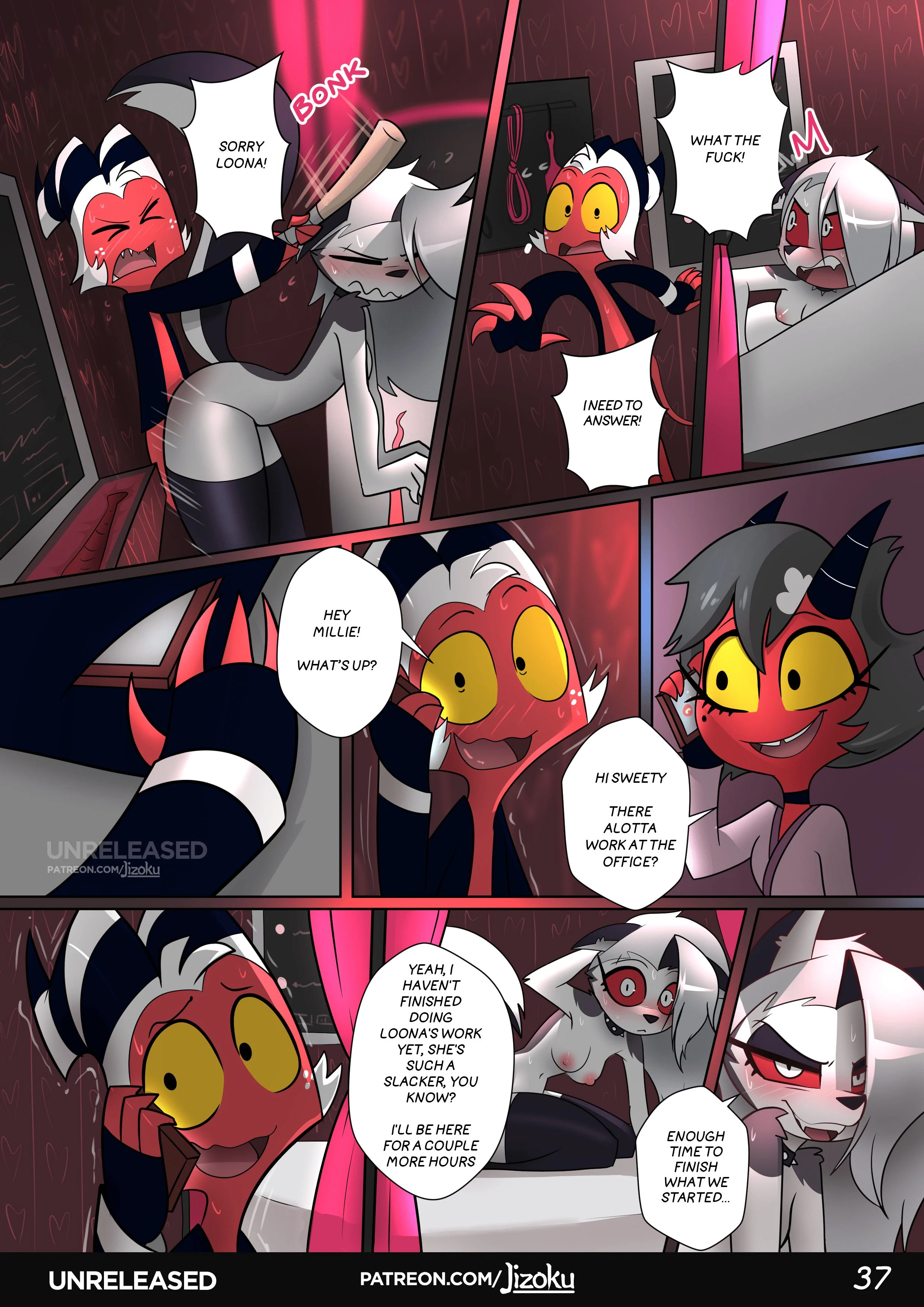 A Night With Loona (Helluva Boss) [Jizoku] Chapter 1 - Page 38