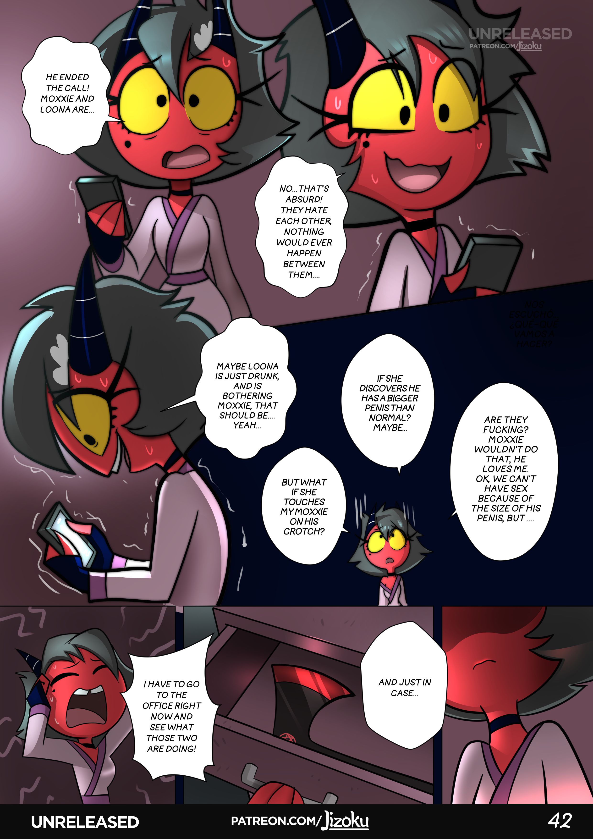A Night With Loona (Helluva Boss) [Jizoku] Chapter 1 - Page 43