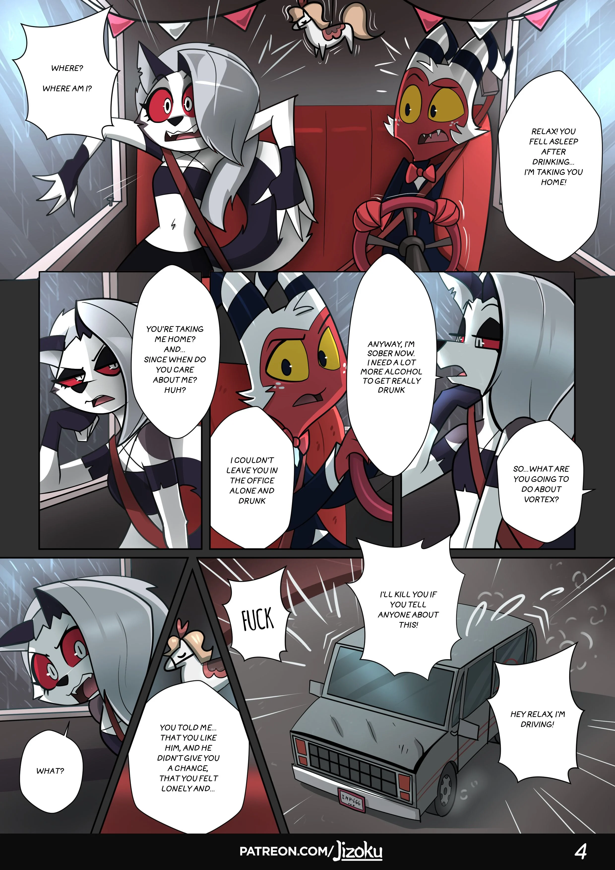 A Night With Loona (Helluva Boss) [Jizoku] Chapter 1 - Page 5