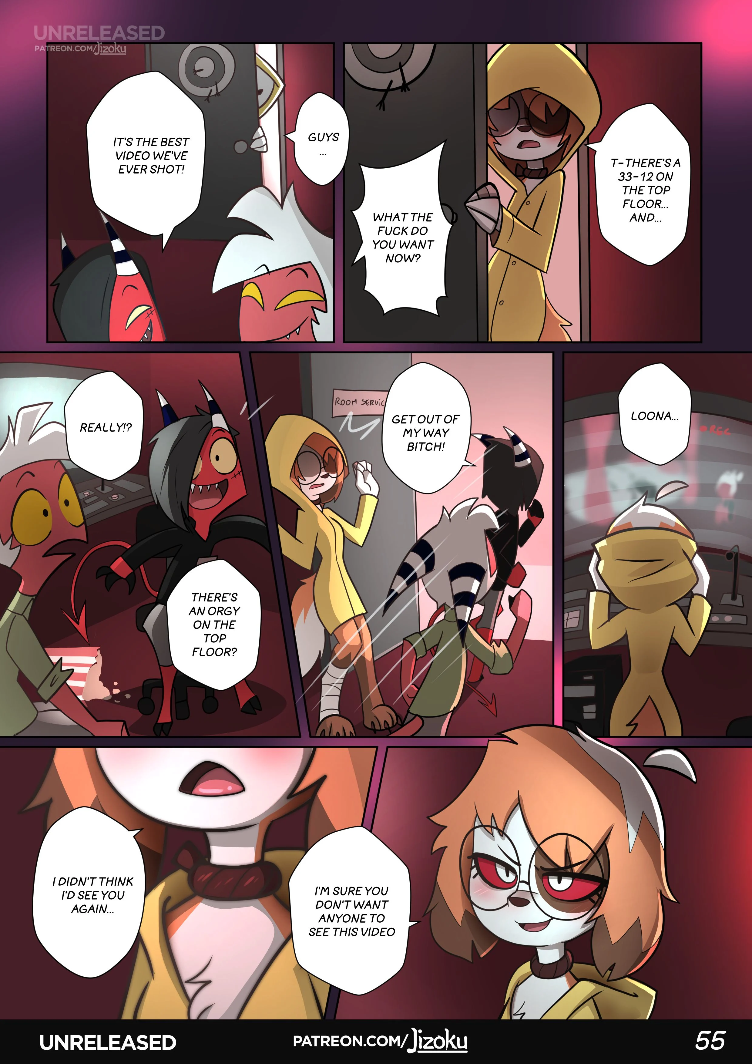 A Night With Loona (Helluva Boss) [Jizoku] Chapter 1 - Page 56