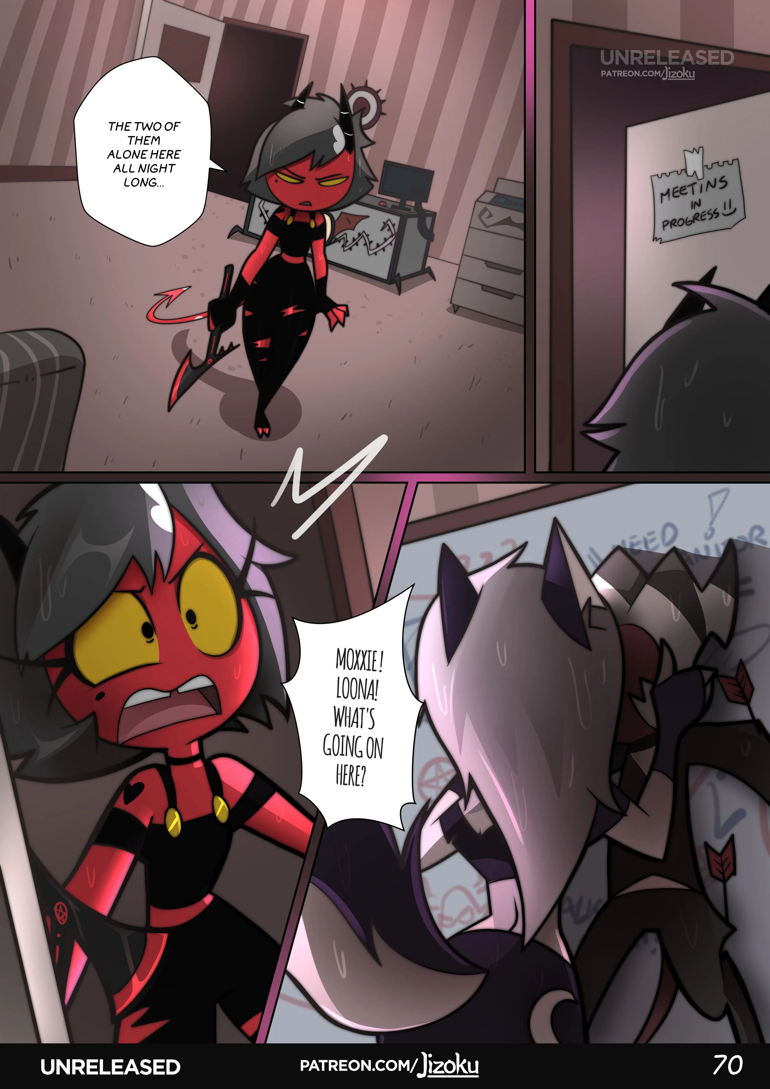 A Night With Loona (Helluva Boss) [Jizoku] Chapter 1 - Page 71