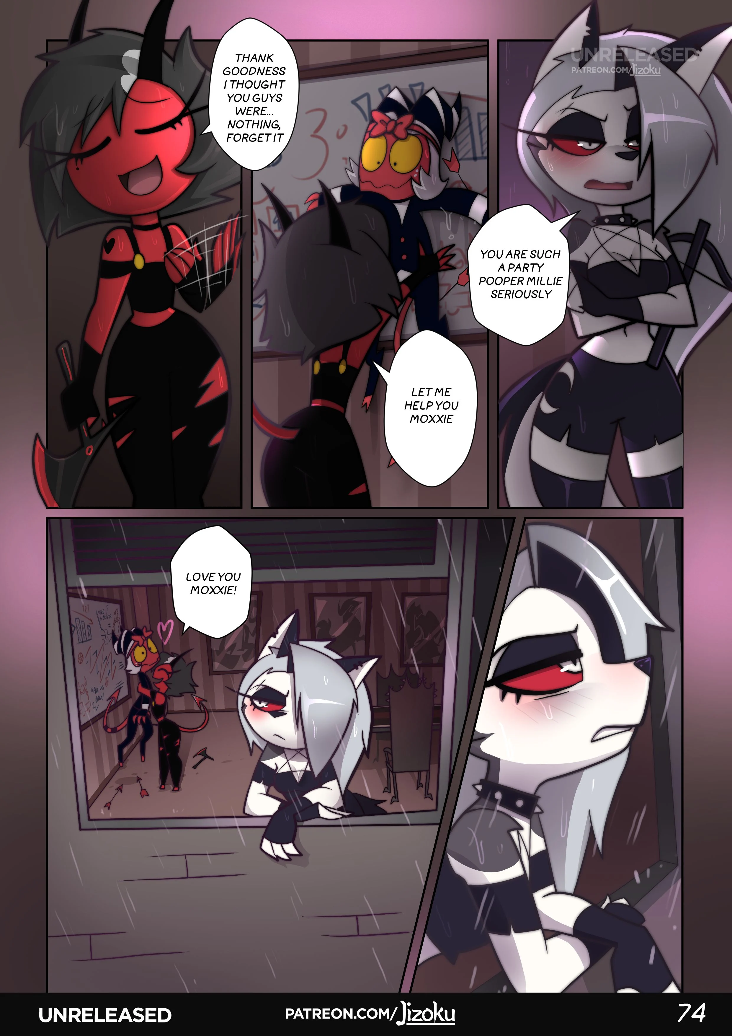 A Night With Loona (Helluva Boss) [Jizoku] Chapter 1 - Page 75