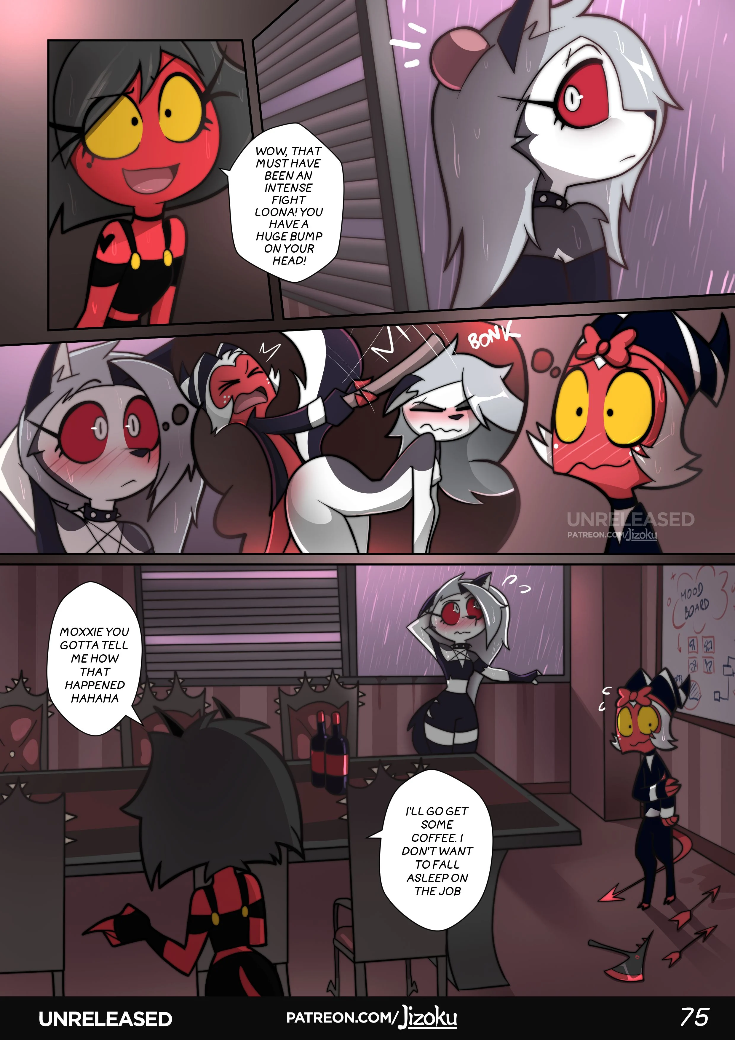 A Night With Loona (Helluva Boss) [Jizoku] Chapter 1 - Page 76