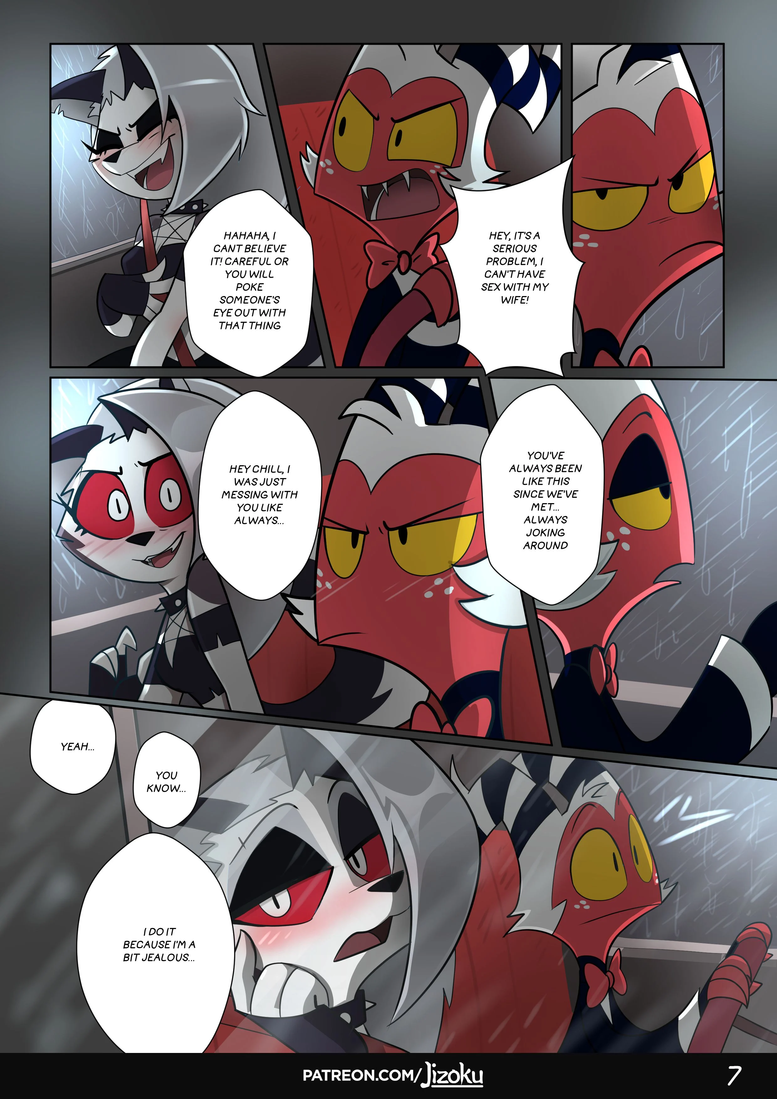 A Night With Loona (Helluva Boss) [Jizoku] Chapter 1 - Page 8