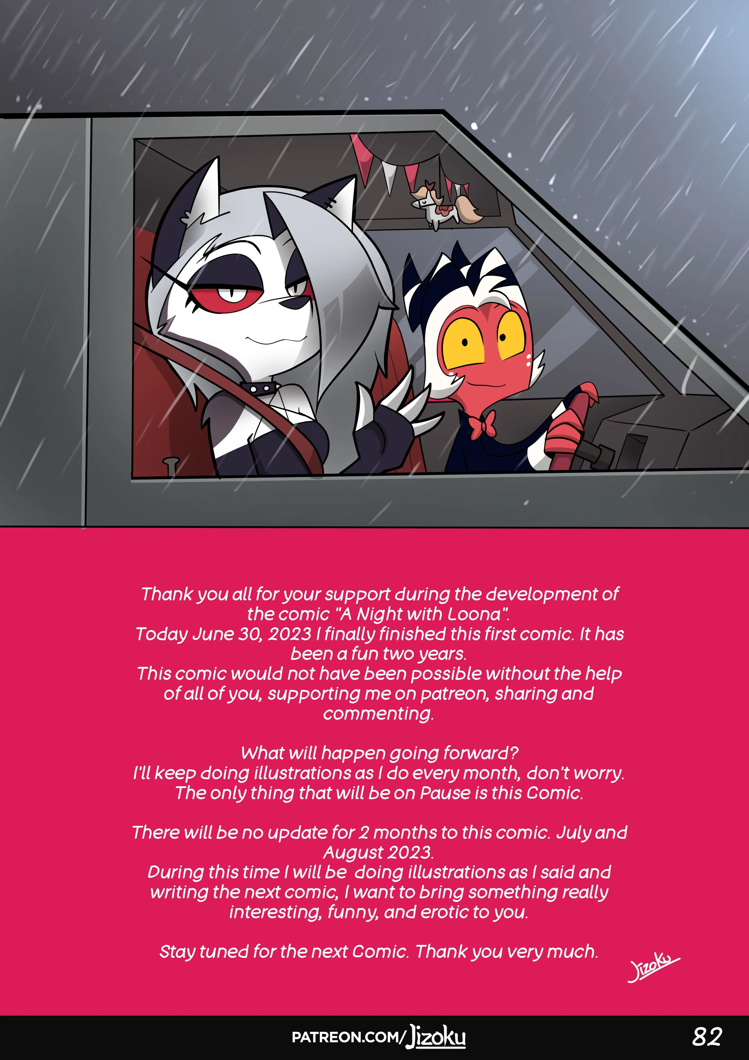 A Night With Loona (Helluva Boss) [Jizoku] Chapter 1 - Page 83