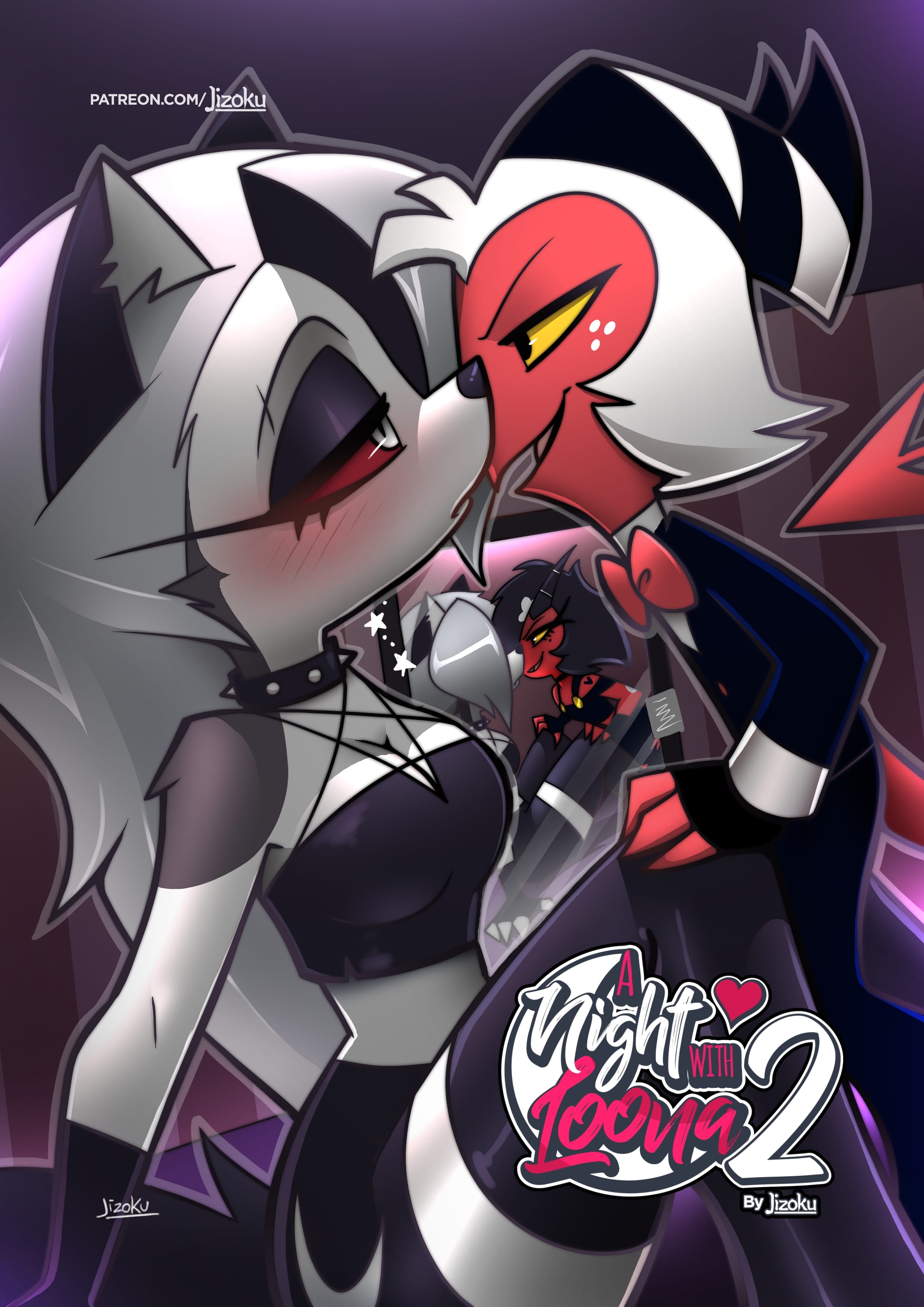 A Night With Loona (Helluva Boss) [Jizoku] Chapter 2 - Page 1
