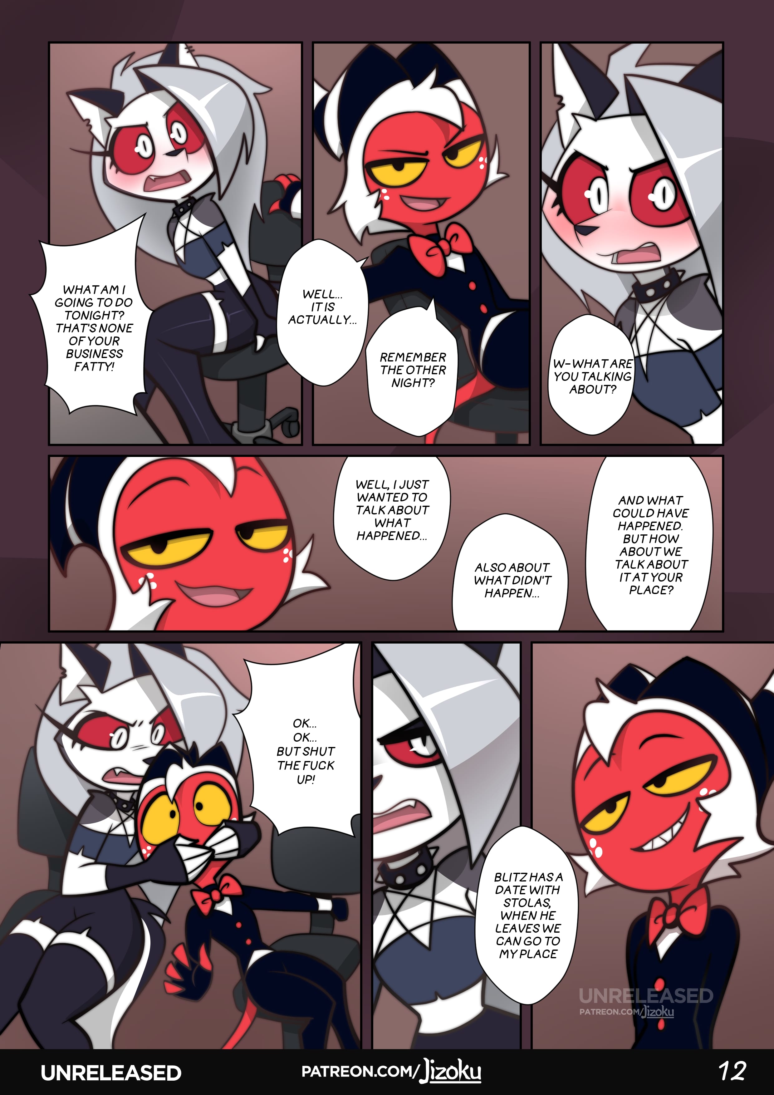 A Night With Loona (Helluva Boss) [Jizoku] Chapter 2 - Page 13