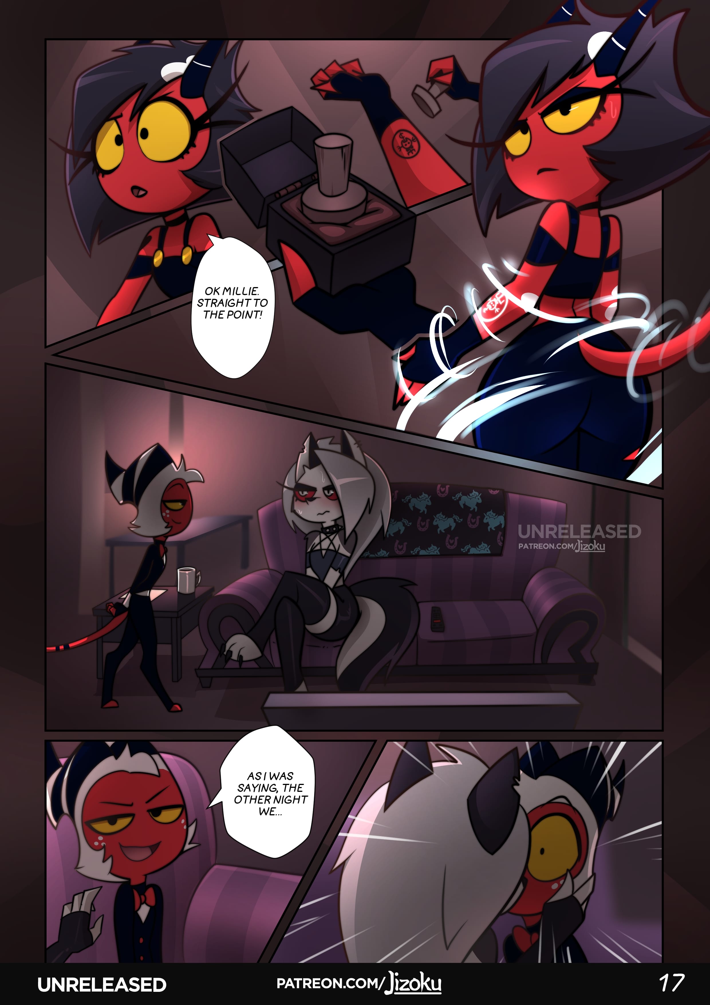 A Night With Loona (Helluva Boss) [Jizoku] Chapter 2 - Page 18