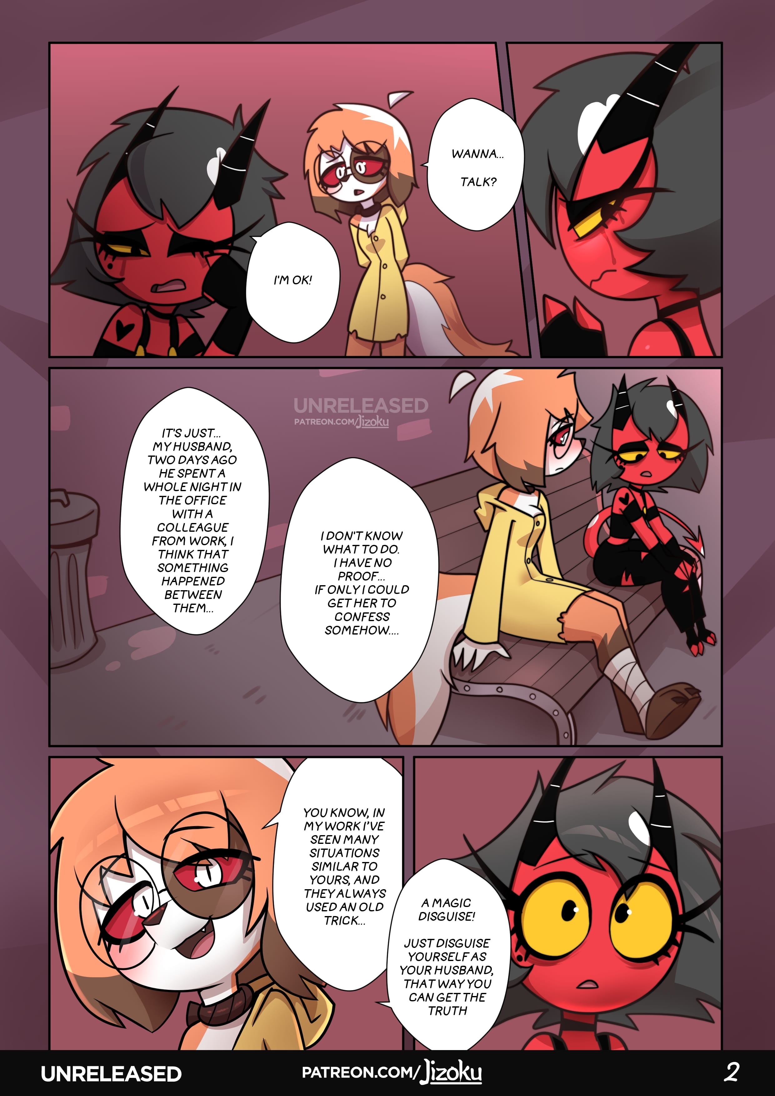 A Night With Loona (Helluva Boss) [Jizoku] Chapter 2 - Page 3