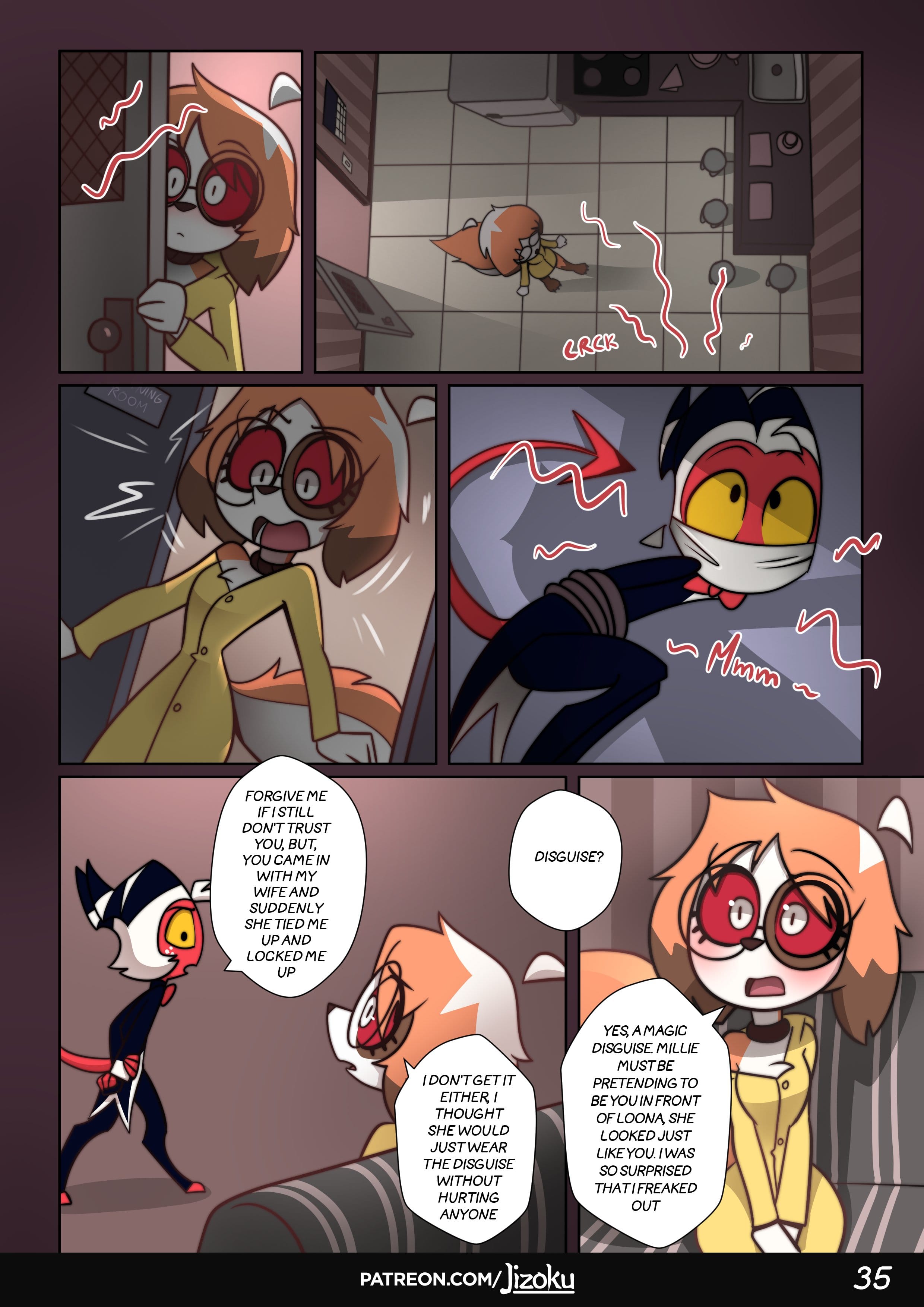 A Night With Loona (Helluva Boss) [Jizoku] Chapter 2 - Page 36