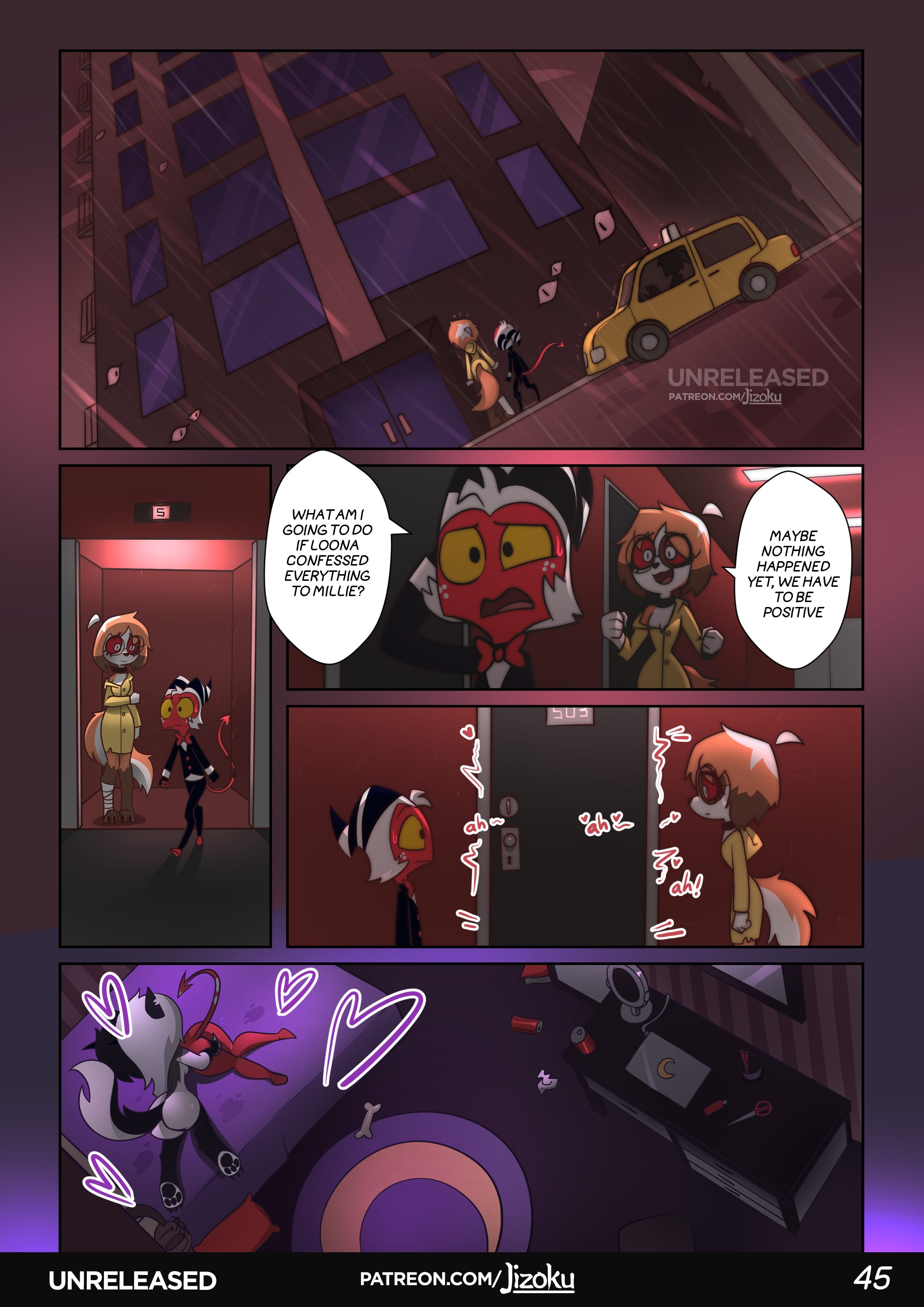 A Night With Loona (Helluva Boss) [Jizoku] Chapter 2 - Page 46