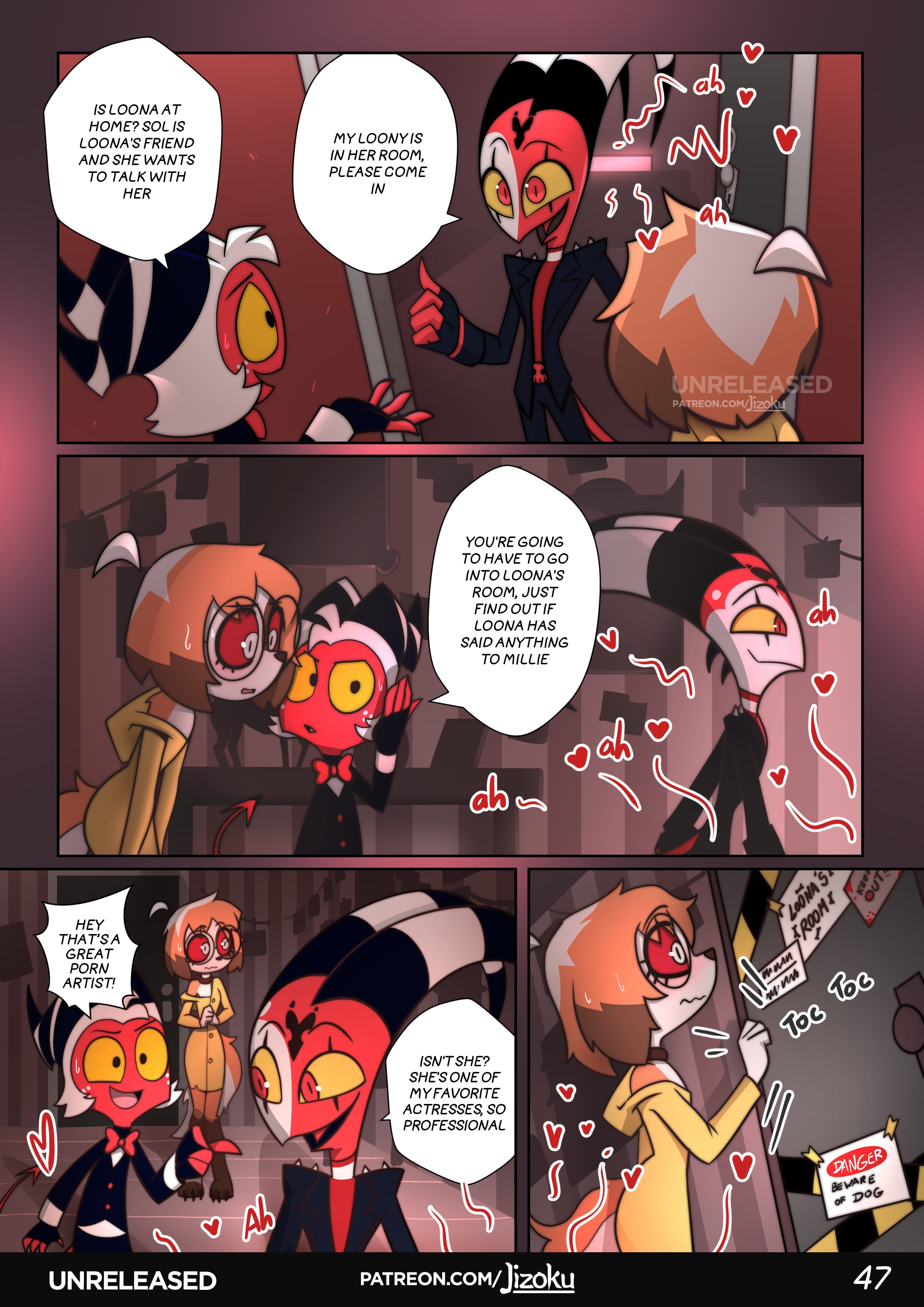 A Night With Loona (Helluva Boss) [Jizoku] Chapter 2 - Page 48