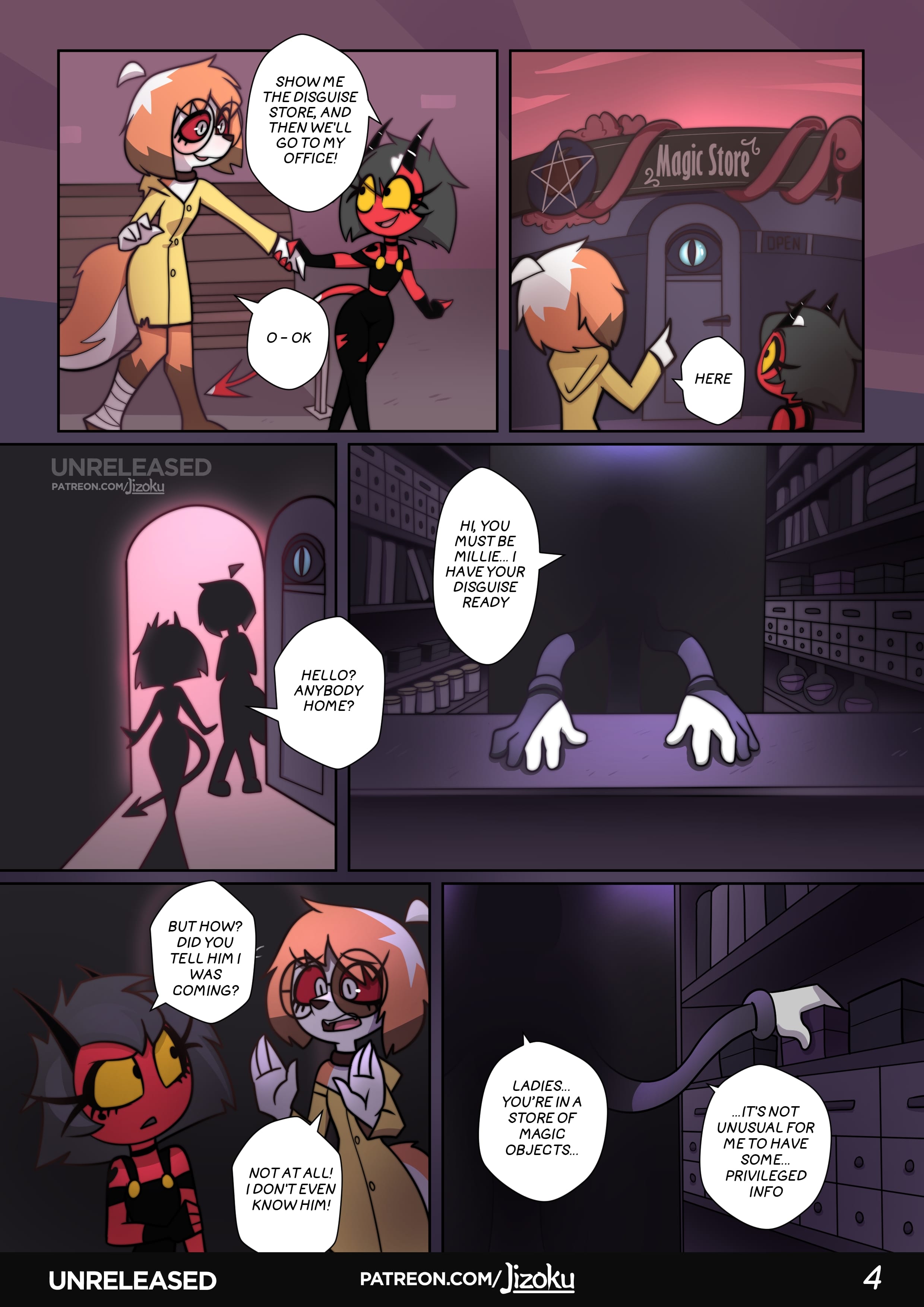 A Night With Loona (Helluva Boss) [Jizoku] Chapter 2 - Page 5