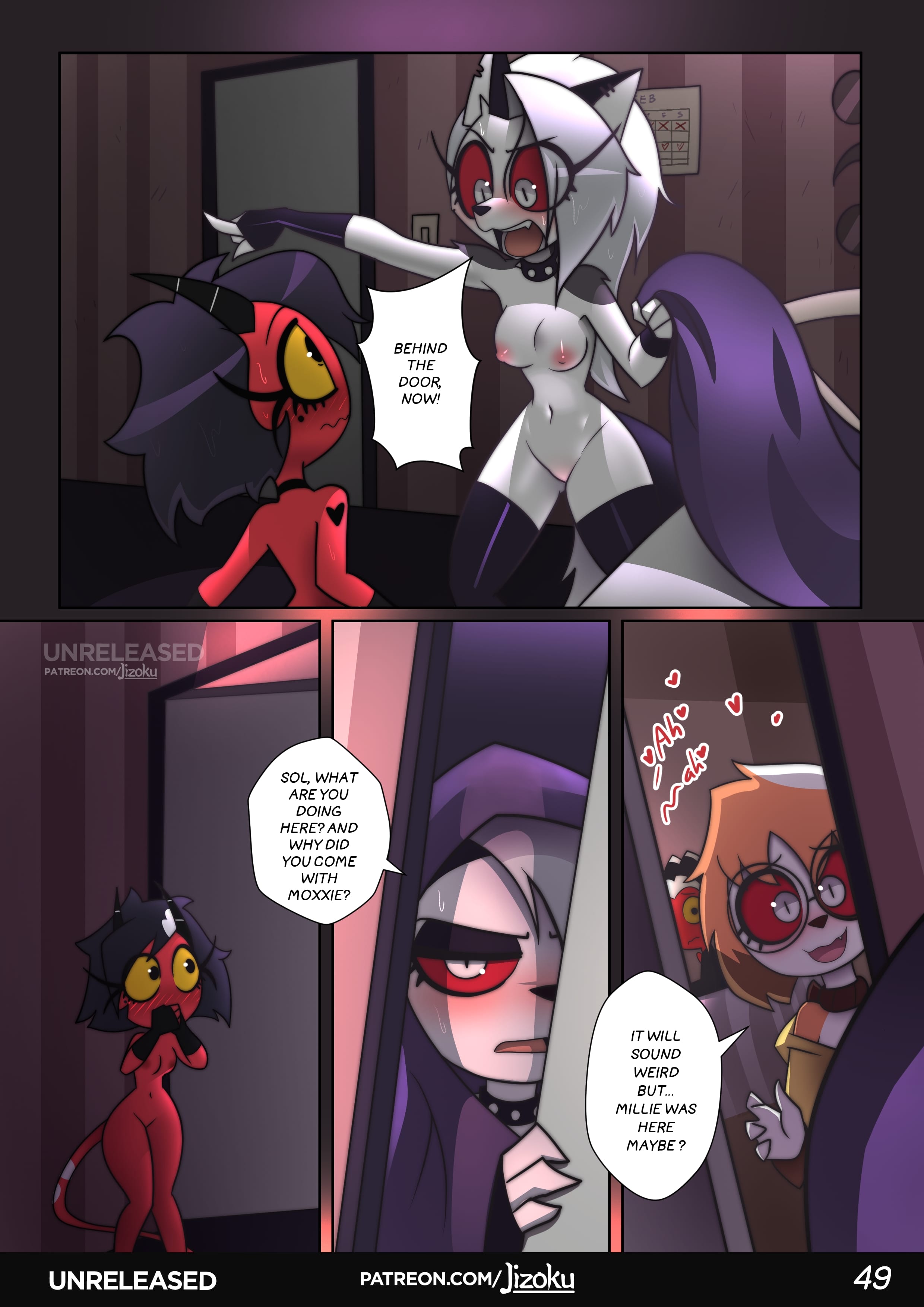 A Night With Loona (Helluva Boss) [Jizoku] Chapter 2 - Page 50