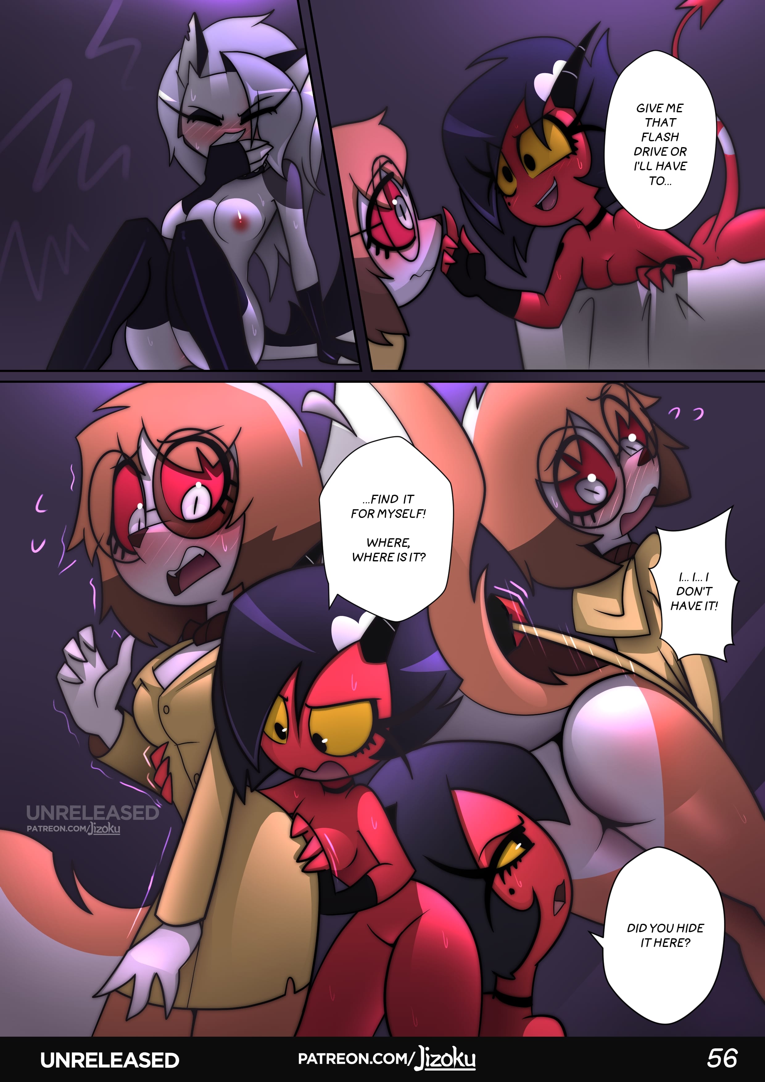 A Night With Loona (Helluva Boss) [Jizoku] Chapter 2 - Page 57