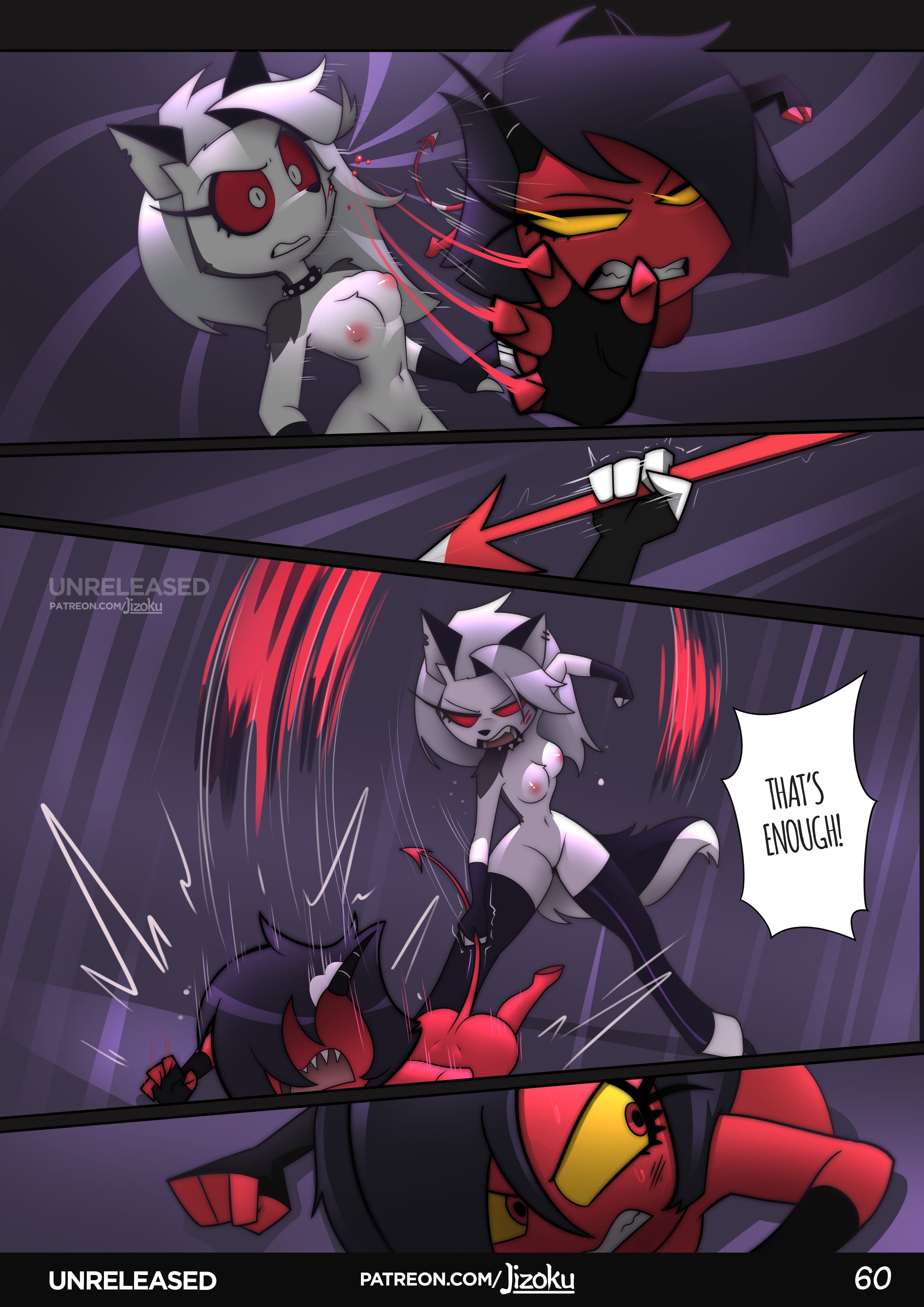 A Night With Loona (Helluva Boss) [Jizoku] Chapter 2 - Page 61