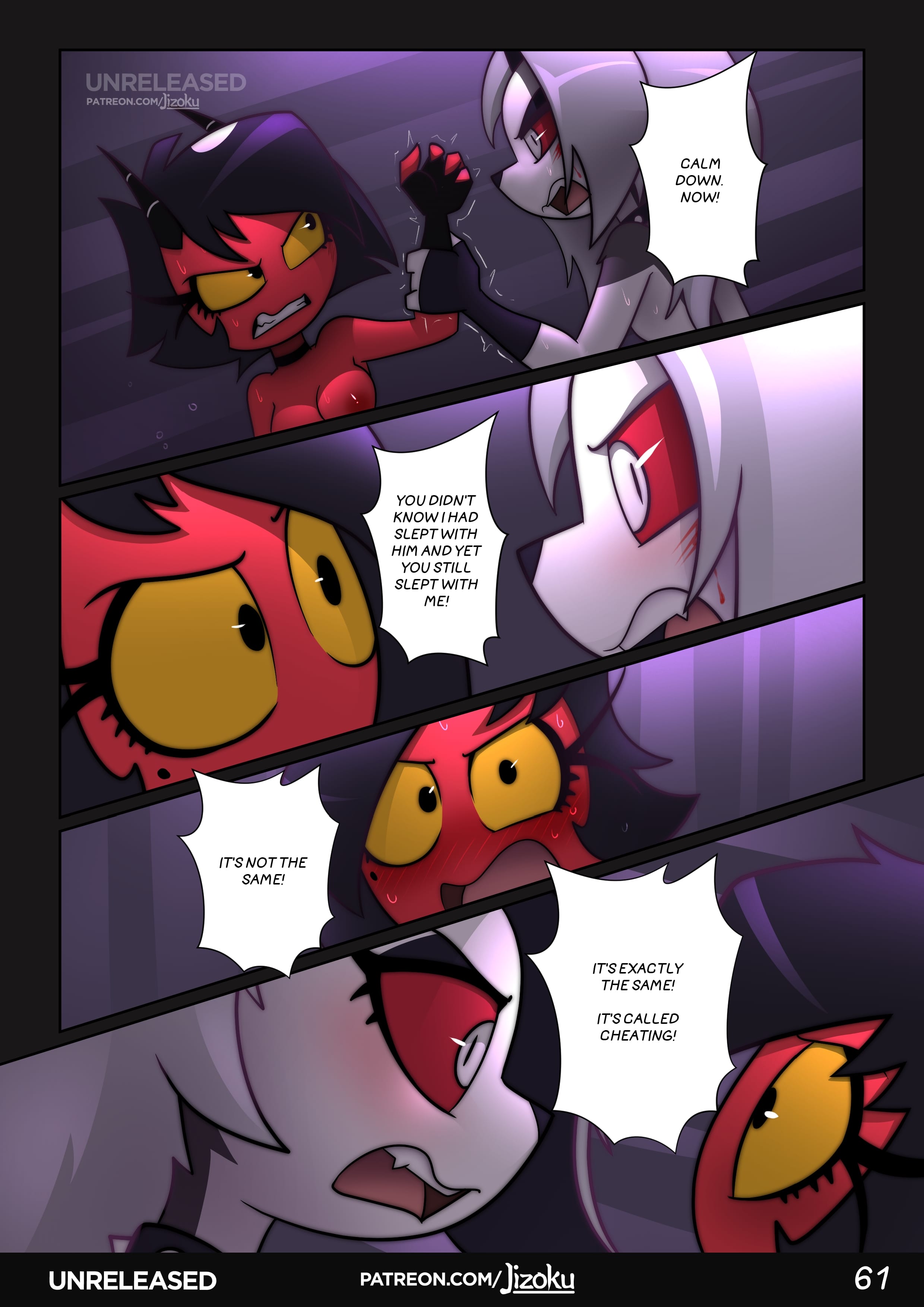 A Night With Loona (Helluva Boss) [Jizoku] Chapter 2 - Page 62