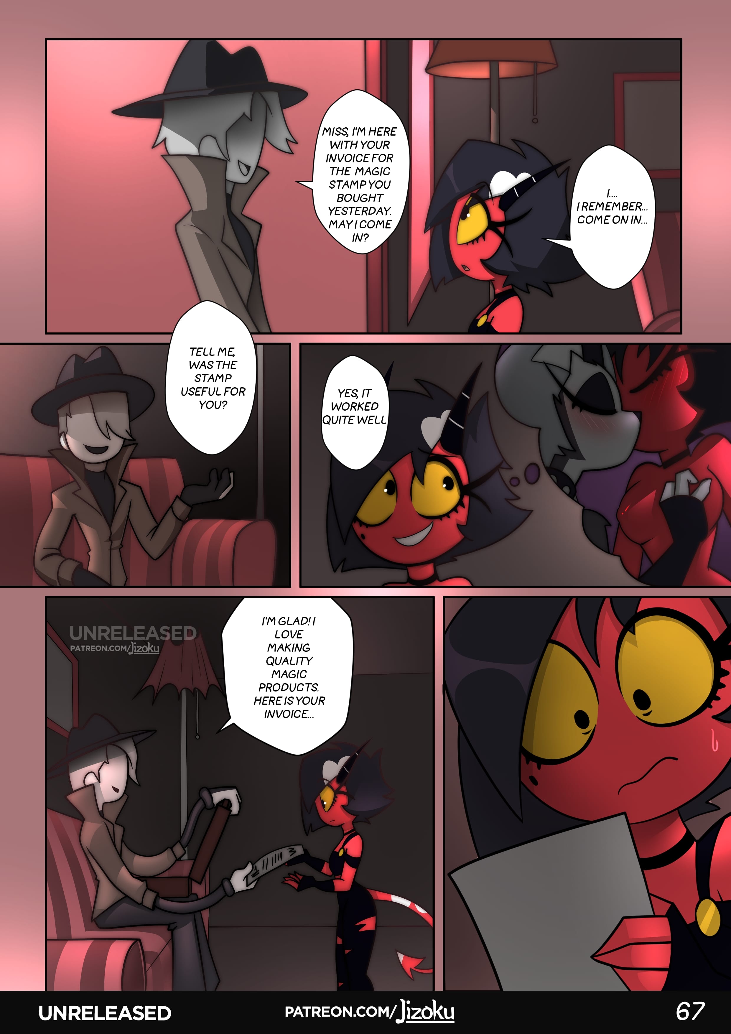 A Night With Loona (Helluva Boss) [Jizoku] Chapter 2 - Page 68