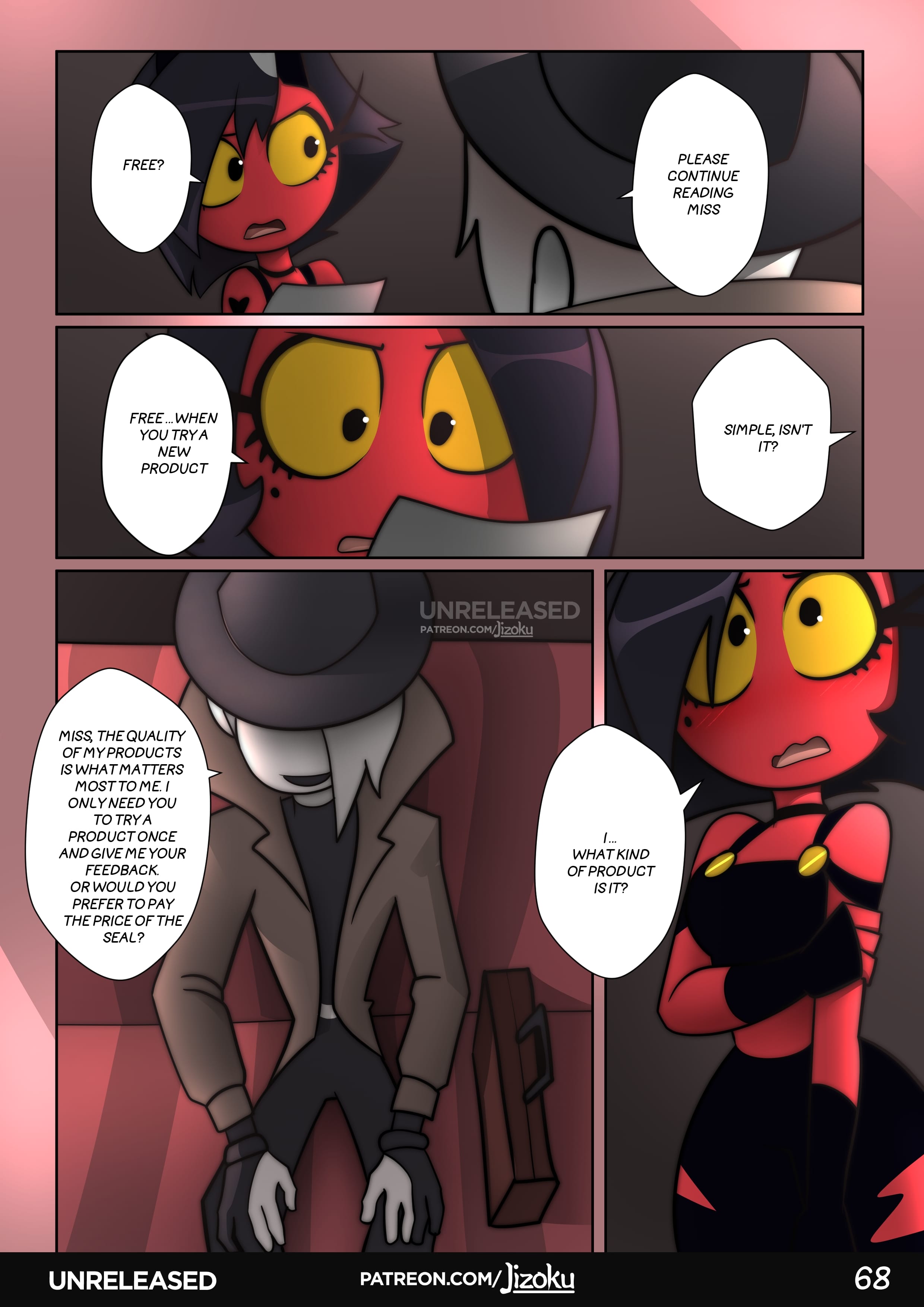 A Night With Loona (Helluva Boss) [Jizoku] Chapter 2 - Page 69