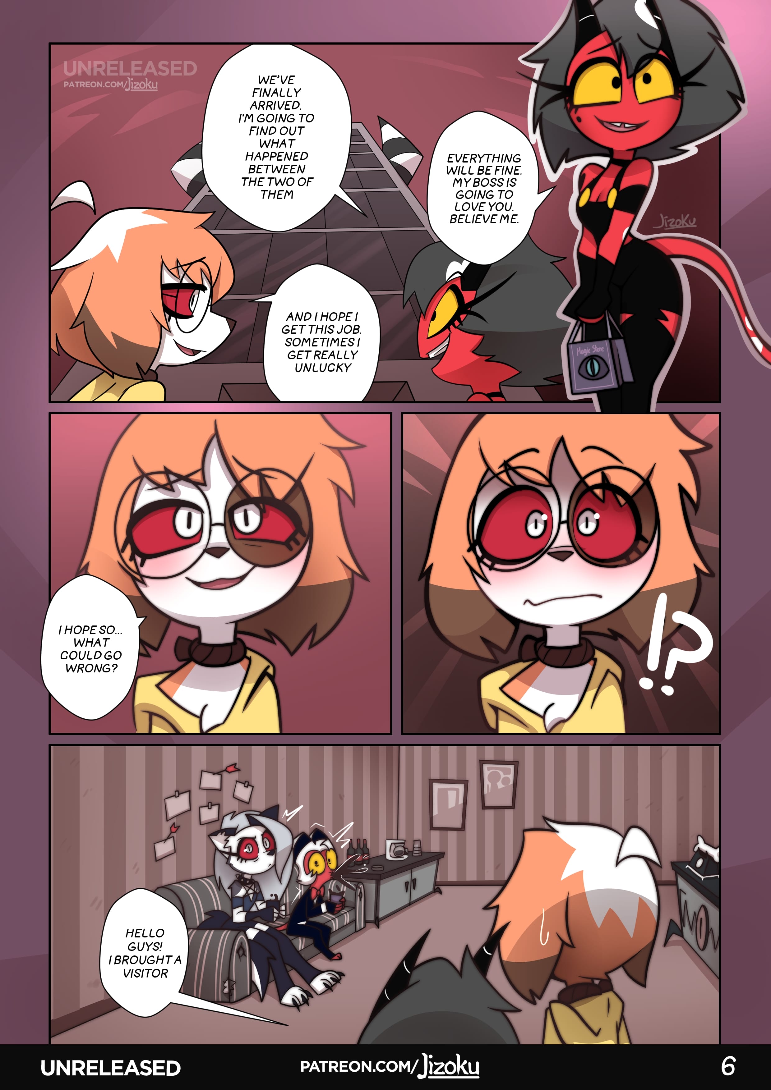 A Night With Loona (Helluva Boss) [Jizoku] Chapter 2 - Page 7