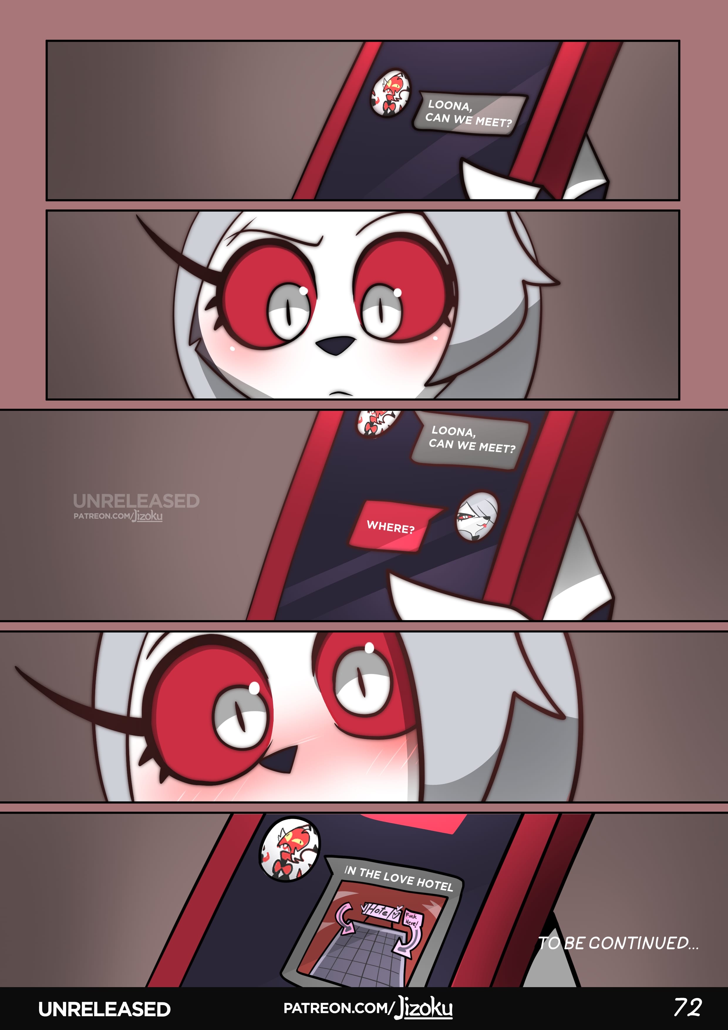 A Night With Loona (Helluva Boss) [Jizoku] Chapter 2 - Page 73