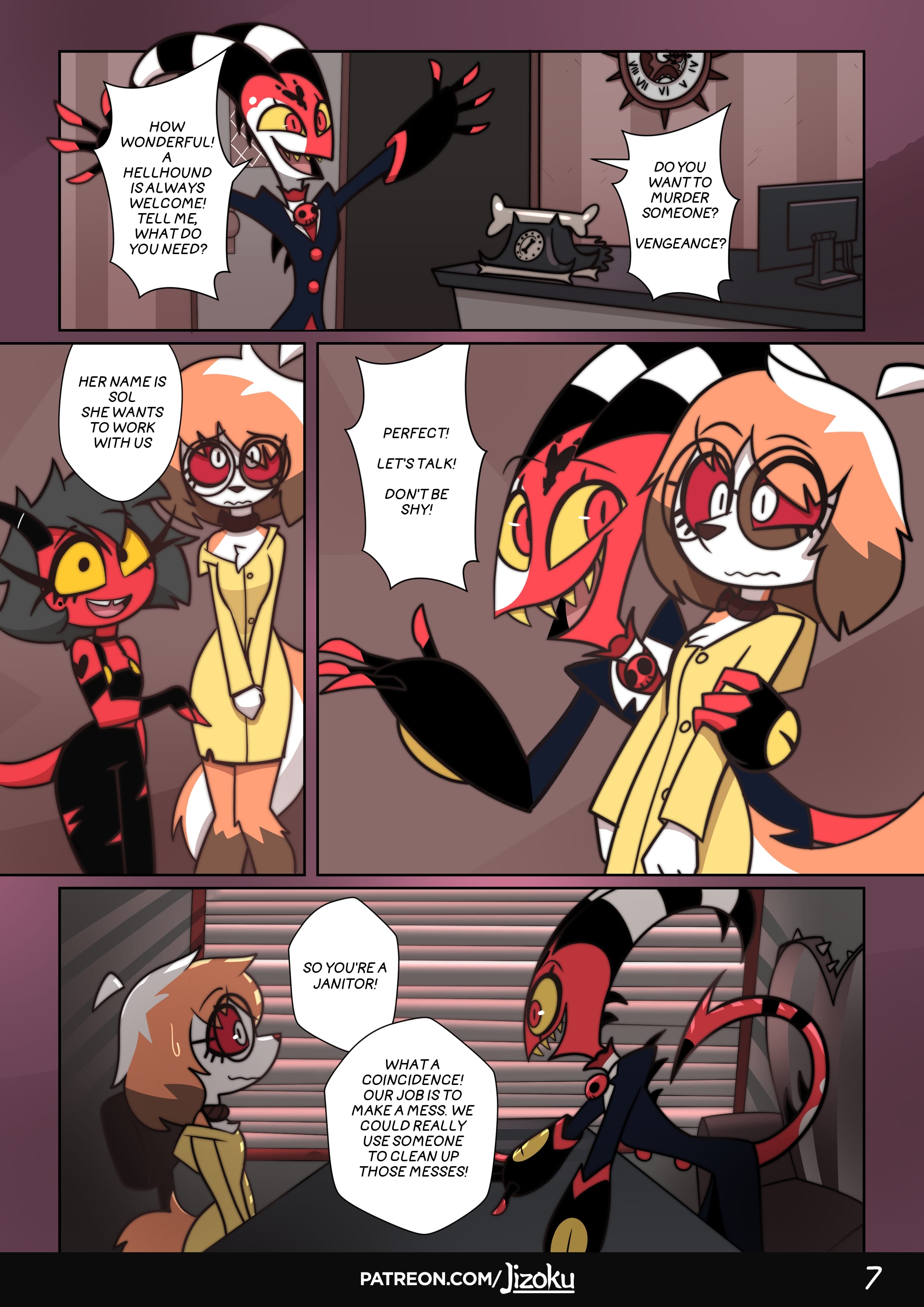 A Night With Loona (Helluva Boss) [Jizoku] Chapter 2 - Page 8