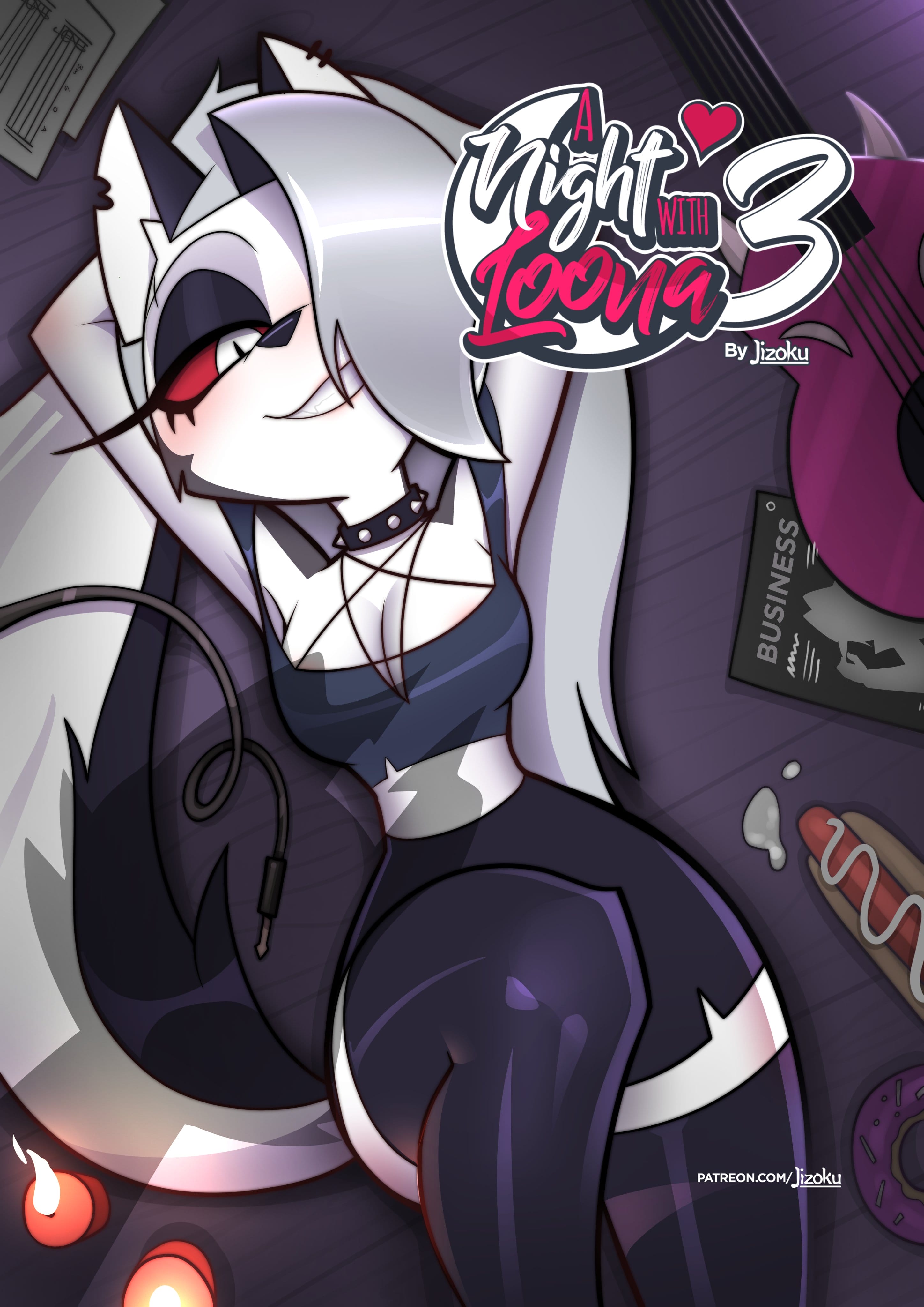 A Night With Loona (Helluva Boss) [Jizoku] Chapter 3 - Page 1
