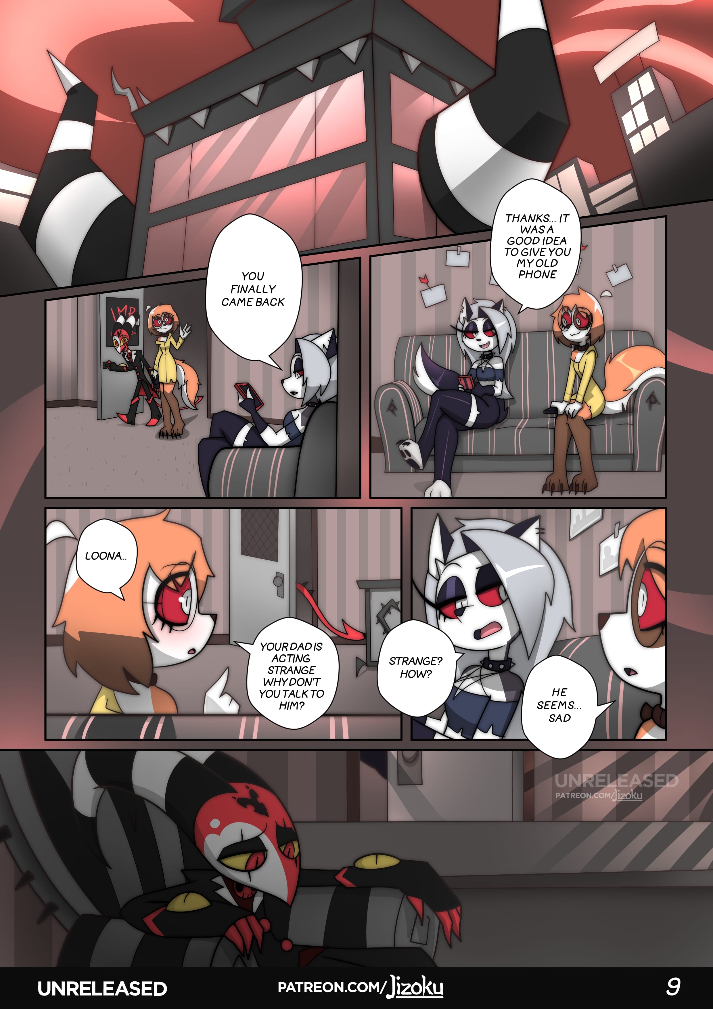 A Night With Loona (Helluva Boss) [Jizoku] Chapter 3 - Page 10