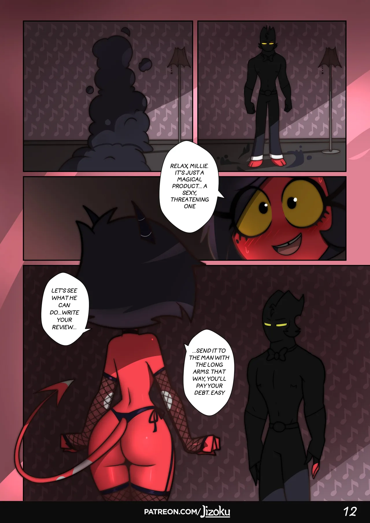 A Night With Loona (Helluva Boss) [Jizoku] Chapter 3 - Page 13
