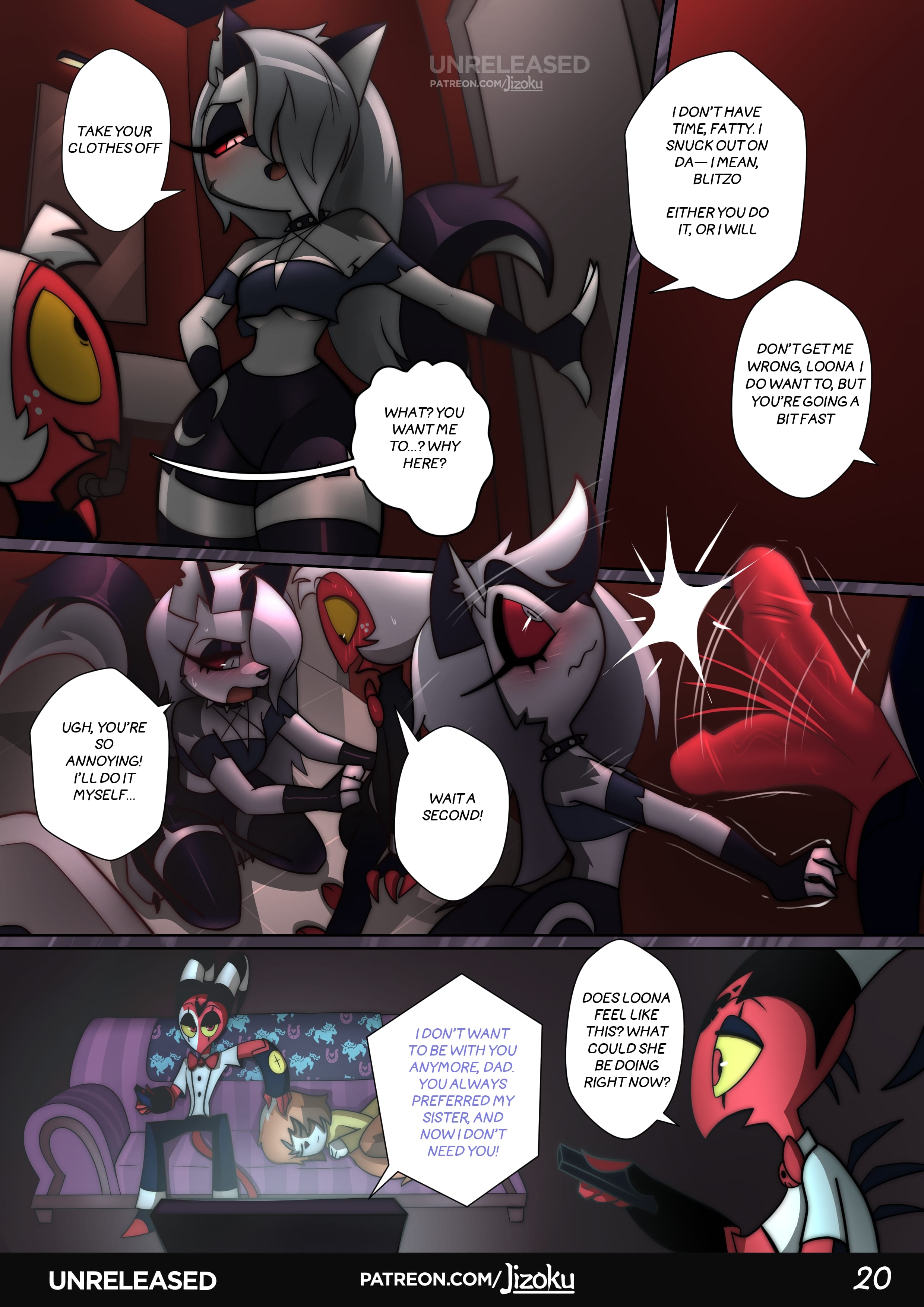 A Night With Loona (Helluva Boss) [Jizoku] Chapter 3 - Page 21