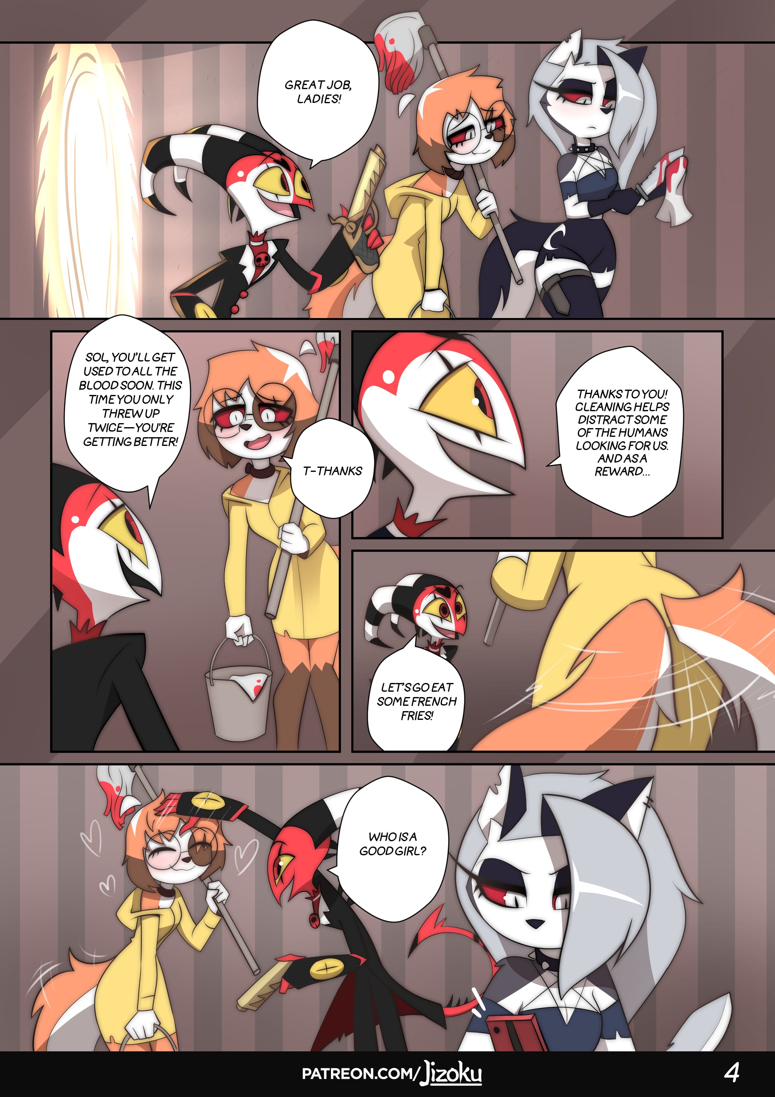 A Night With Loona (Helluva Boss) [Jizoku] Chapter 3 - Page 5