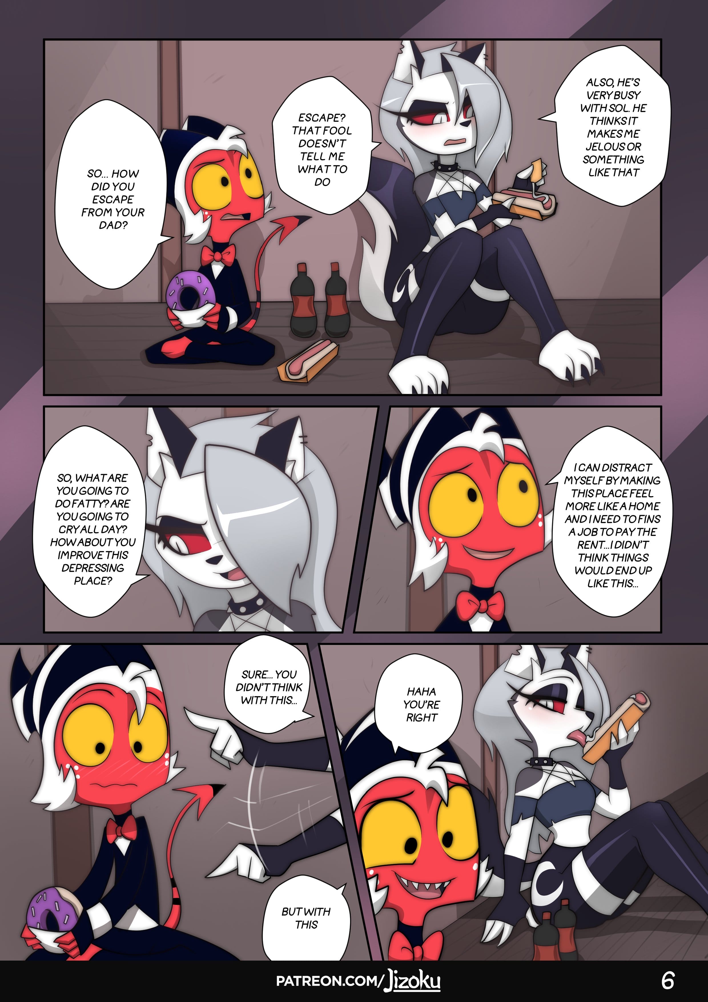 A Night With Loona (Helluva Boss) [Jizoku] Chapter 3 - Page 7