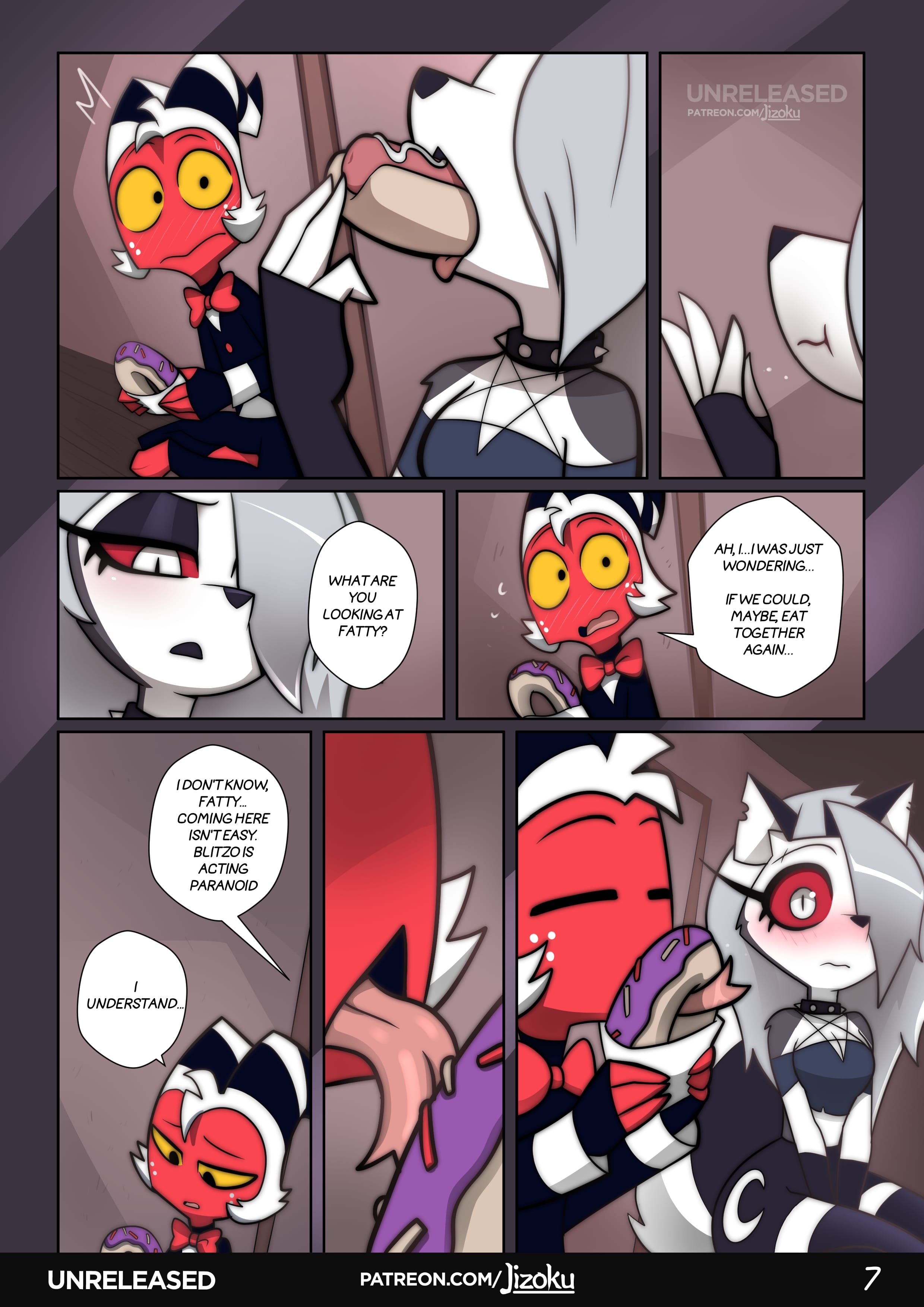 A Night With Loona (Helluva Boss) [Jizoku] Chapter 3 - Page 8