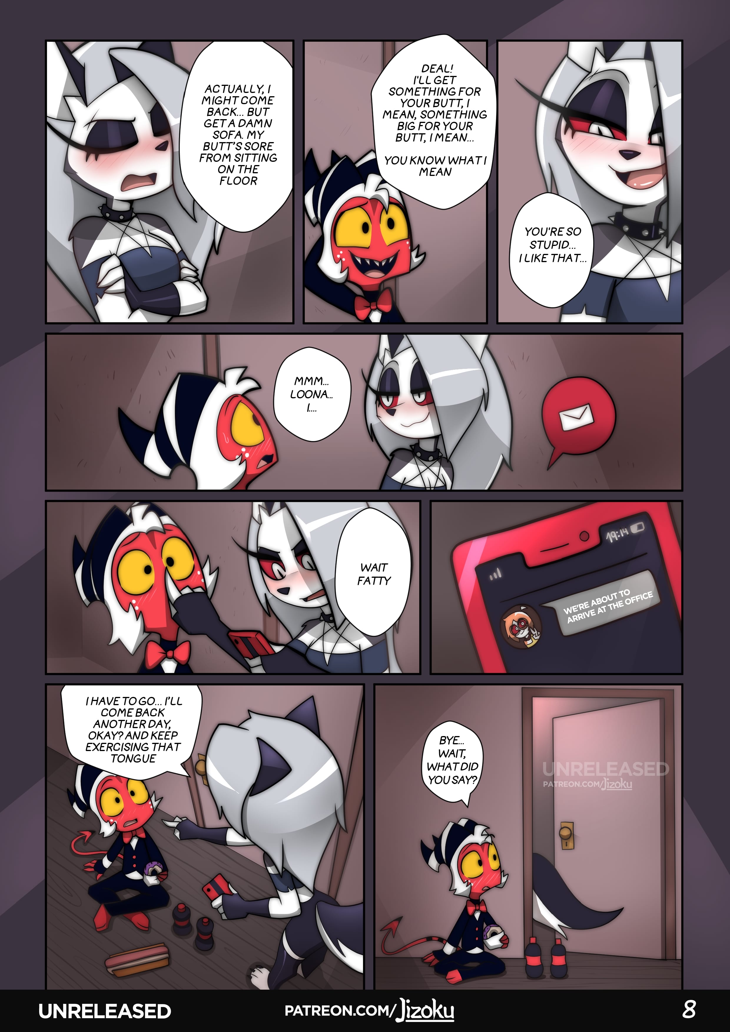 A Night With Loona (Helluva Boss) [Jizoku] Chapter 3 - Page 9