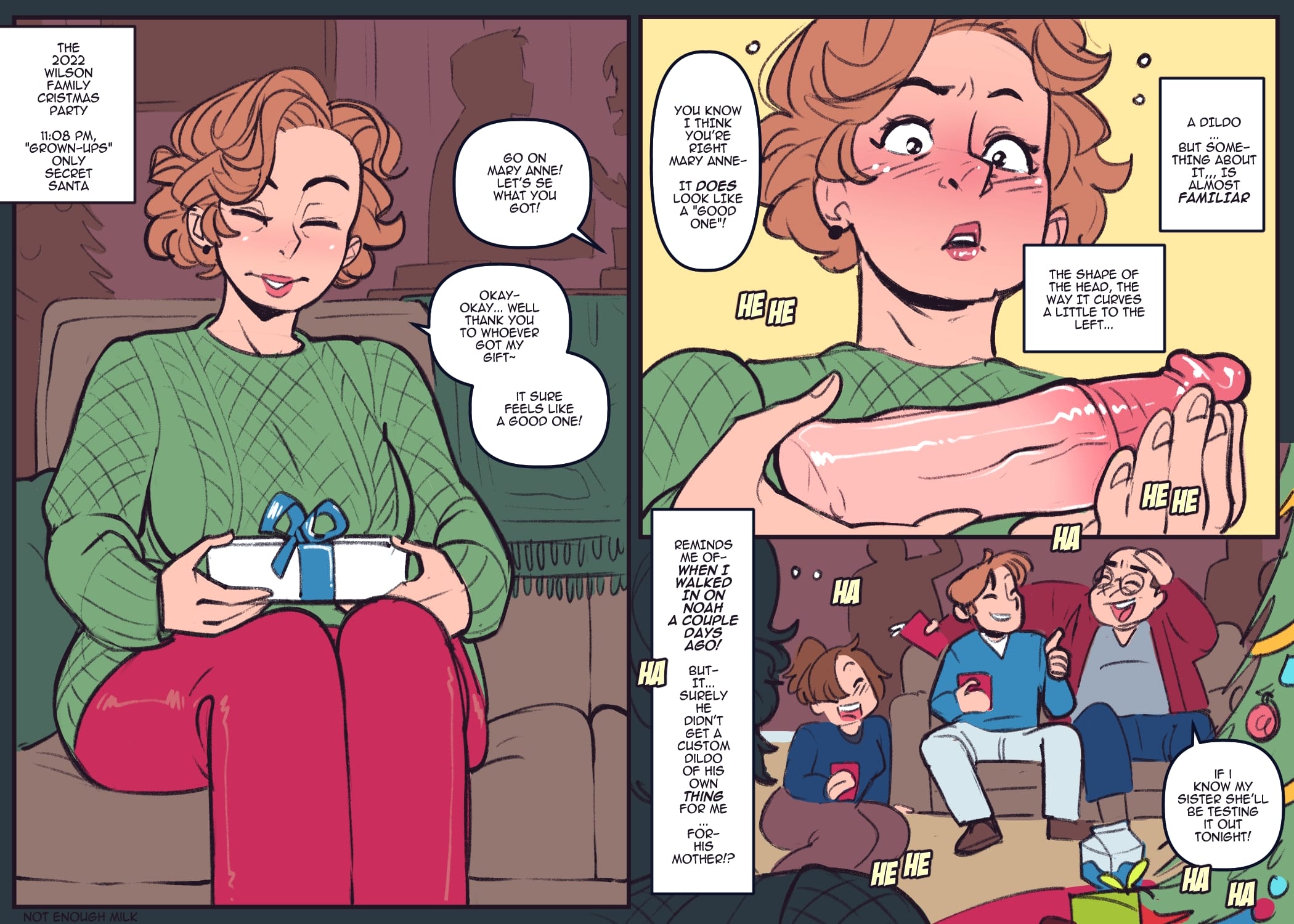 A Gift for Merrymaking [NotEnoughMilk] Chapter 1 - Page 1