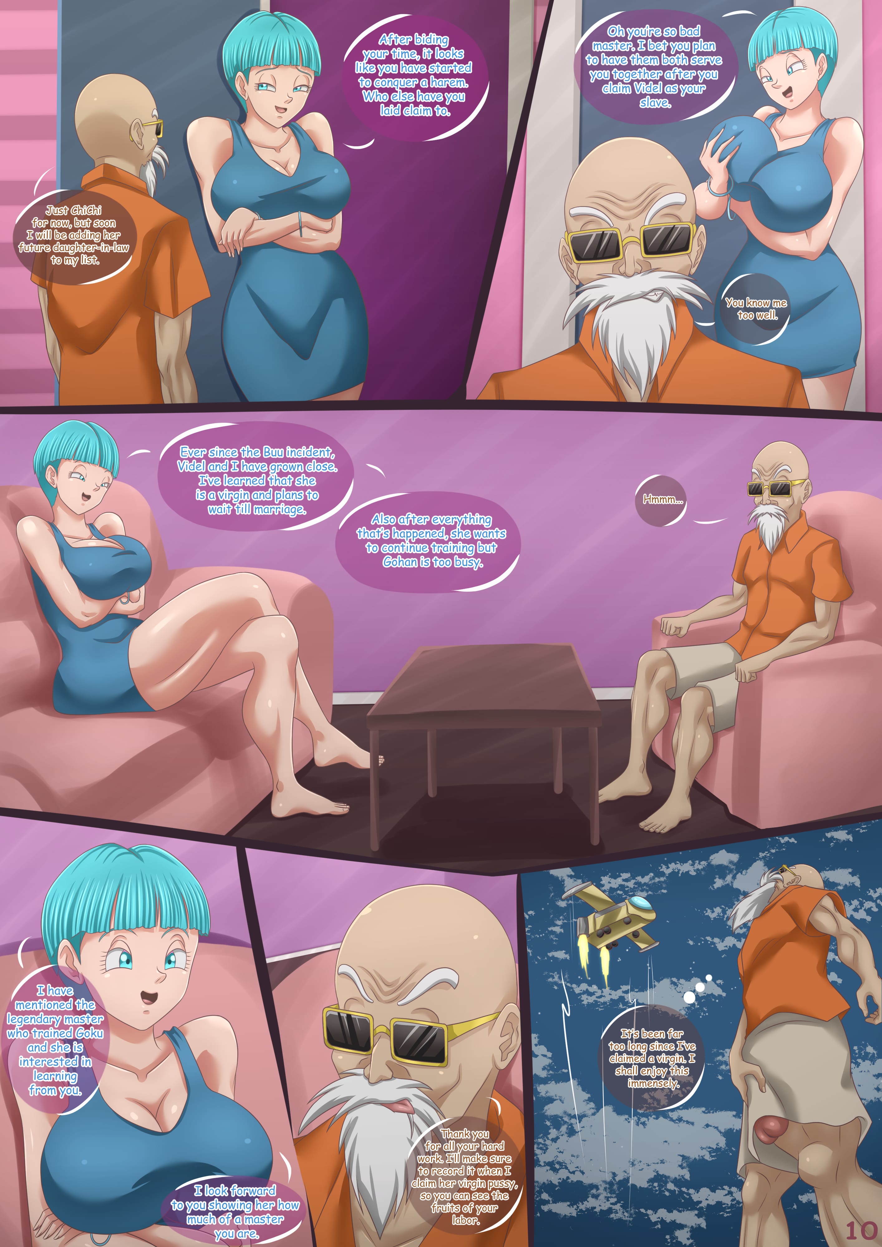 Kame’s Continuous Conquest (Dragon Ball Z) [Magnificent Sexy Gals] Chapter 2 - Page 11