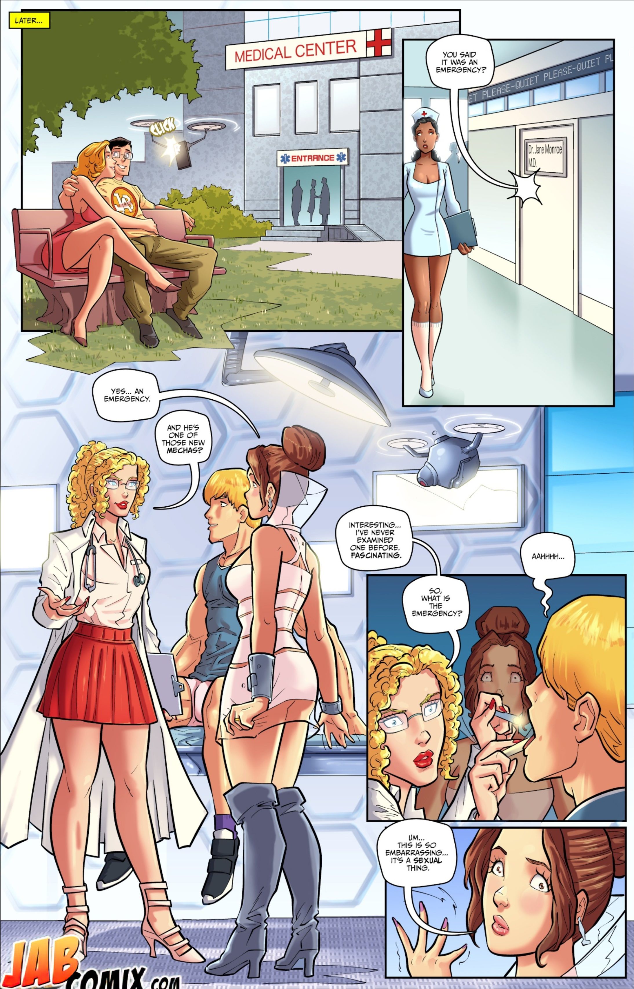 Artificial Probing [JABComix] Chapter 2 - Page 8