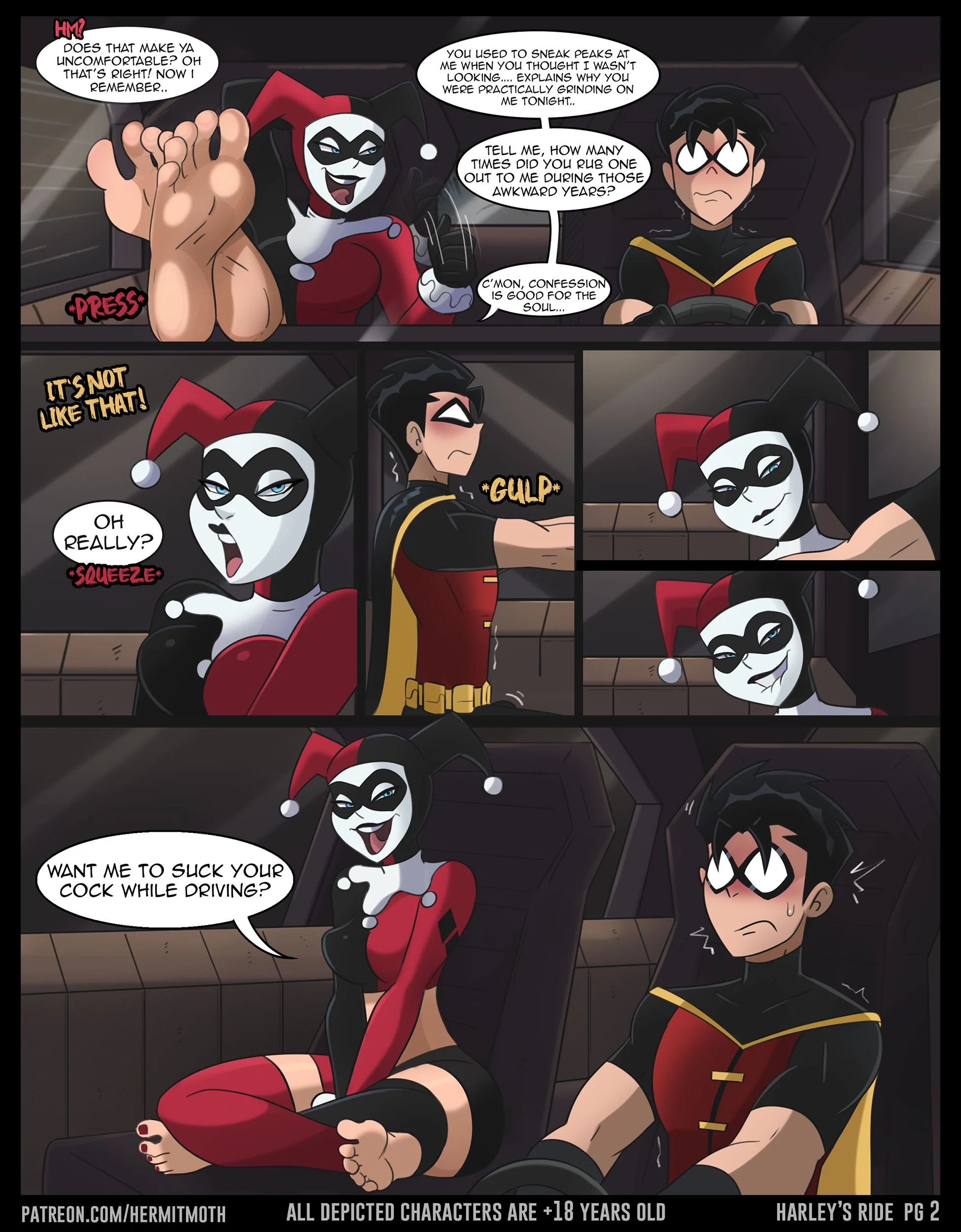 Harley’s Ride (Batman) [Hermit Moth] Chapter 1 - Page 2